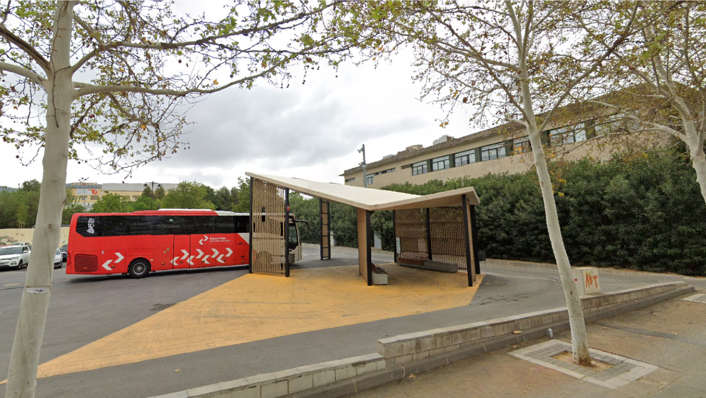 Parada del autobús interurbano de Ontinyent