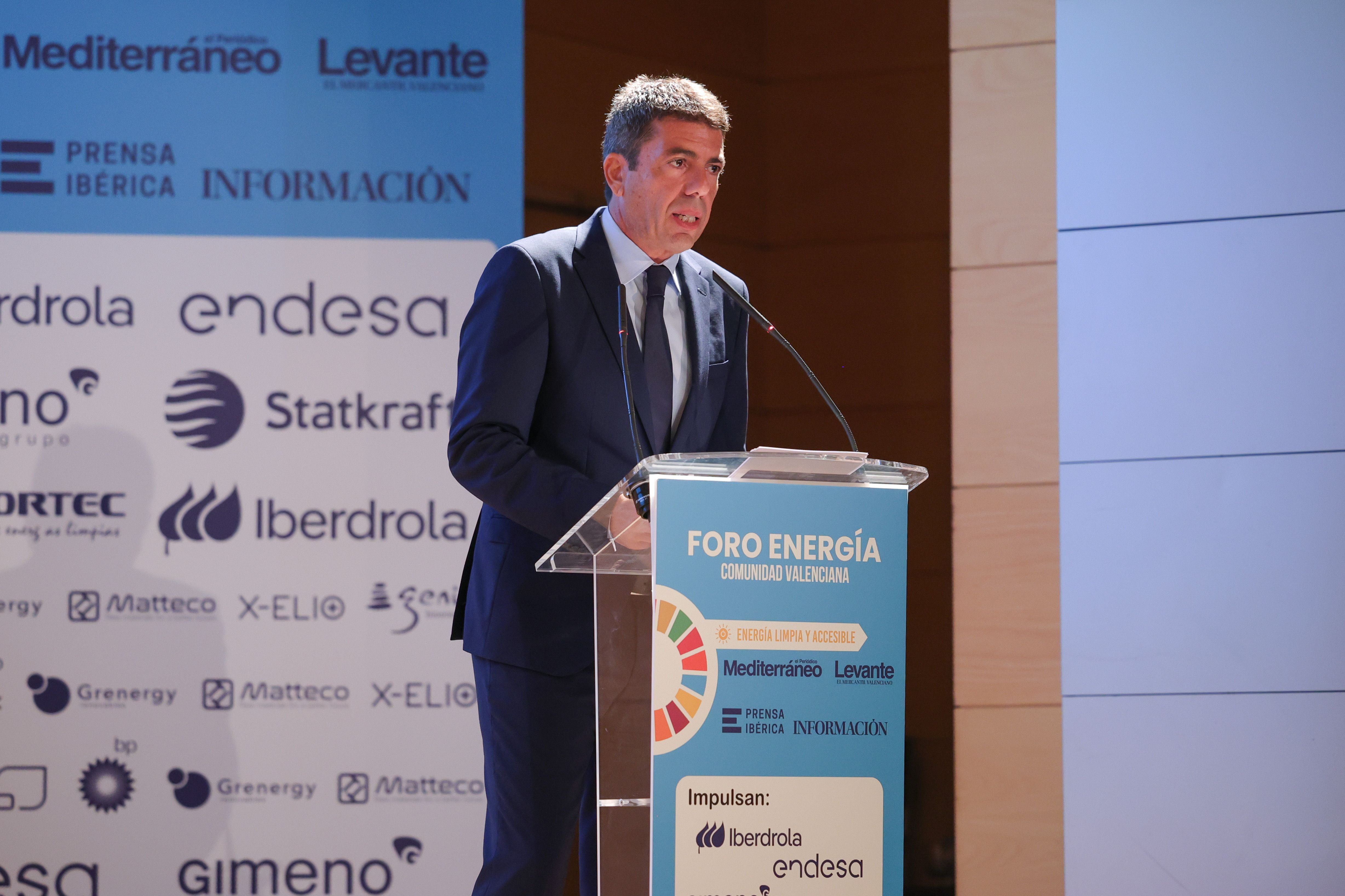 El president de la Generalitat, Carlos Mazón