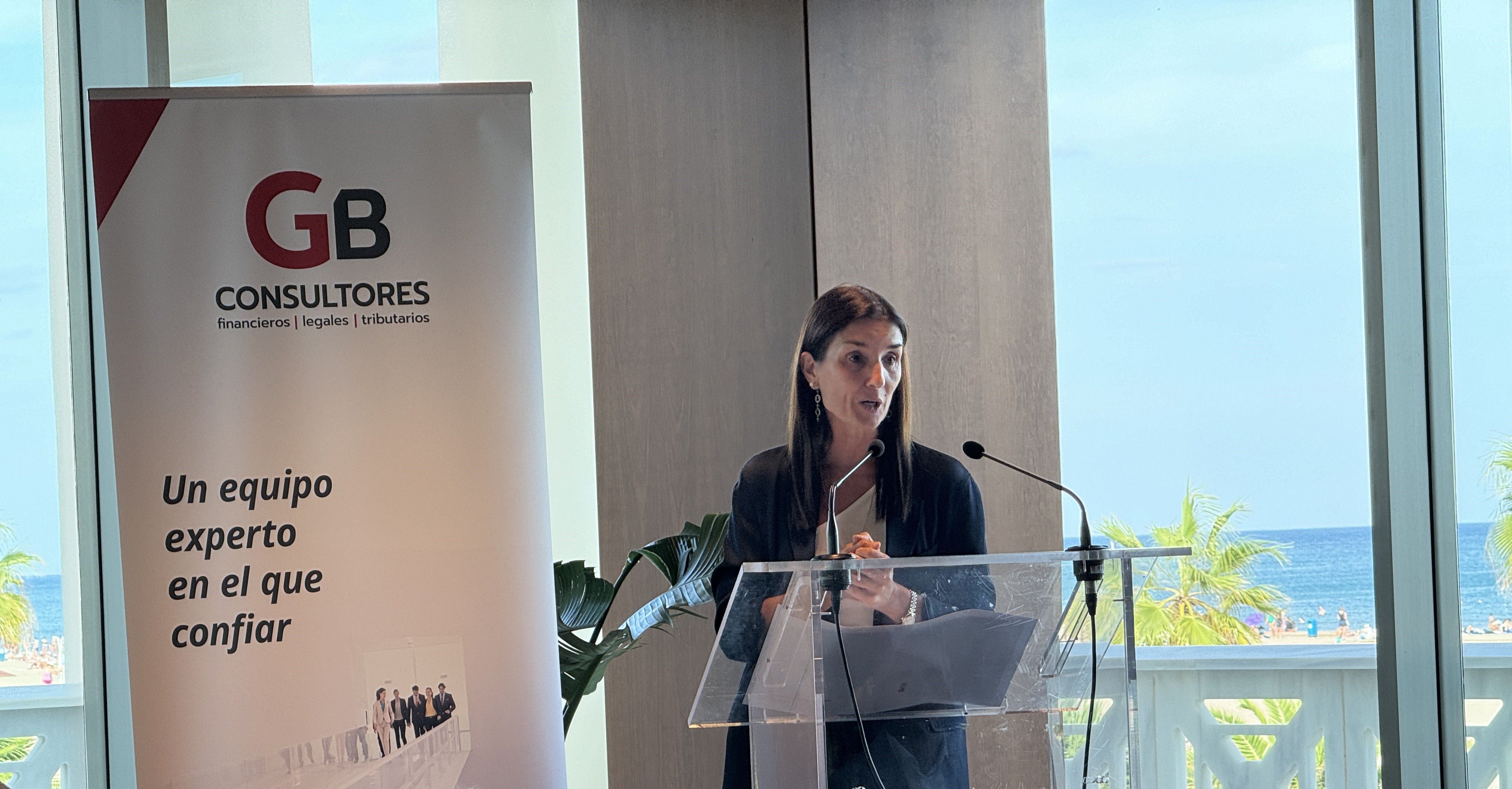 La consellera de Hacienda, Ruth Merino