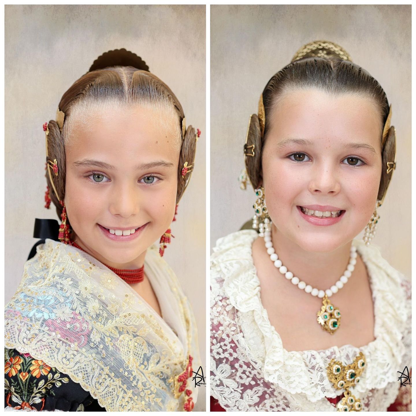 Candidates a Fallera Major Infantil de València 2025