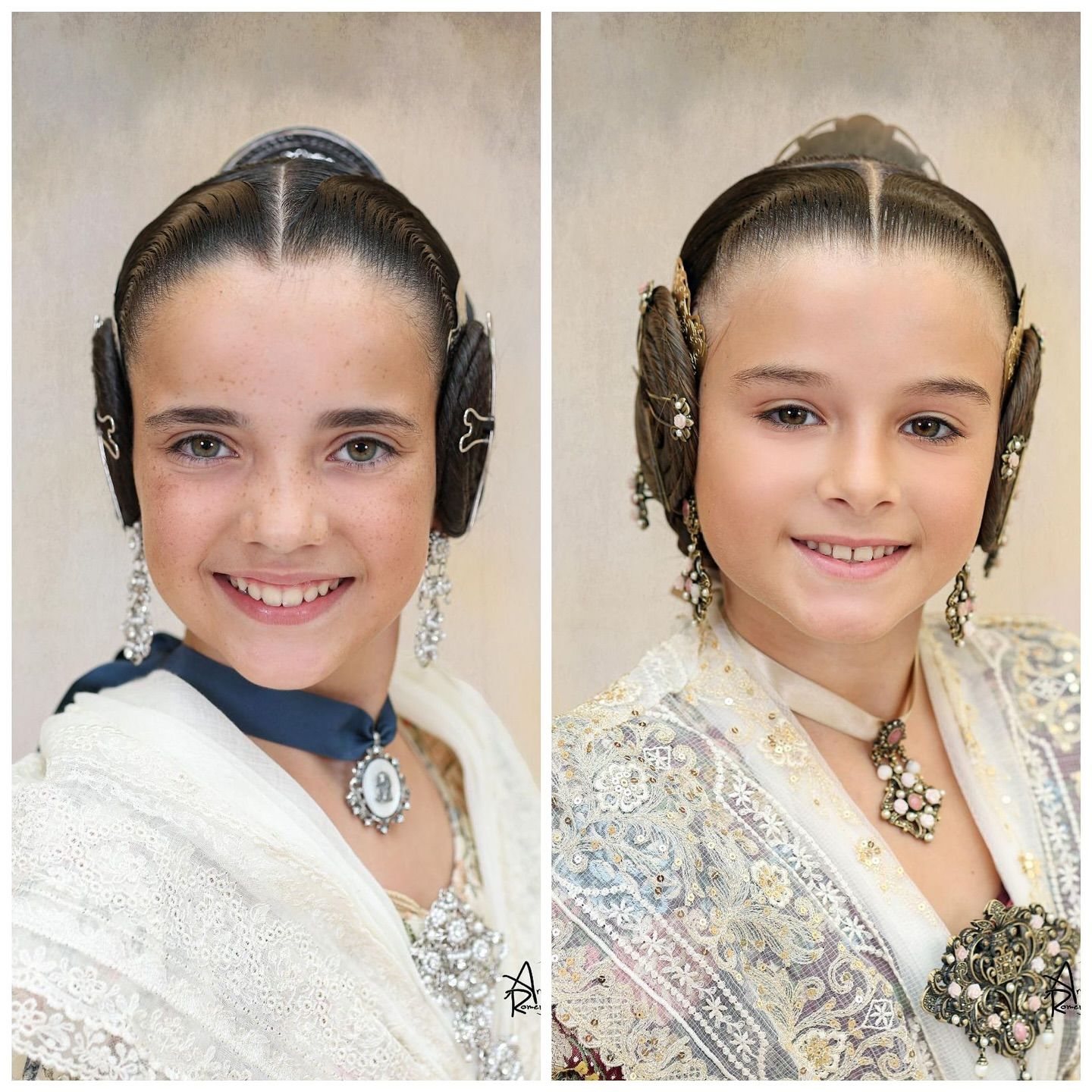 Candidates a Fallera Major Infantil de València 2025