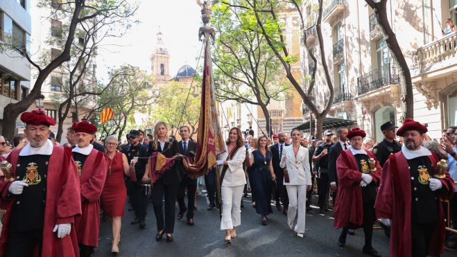 Procesión cívica del 9 d'Octubre el pasado 2023 Procesión cívica del 9 d'Octubre el pasado 2023