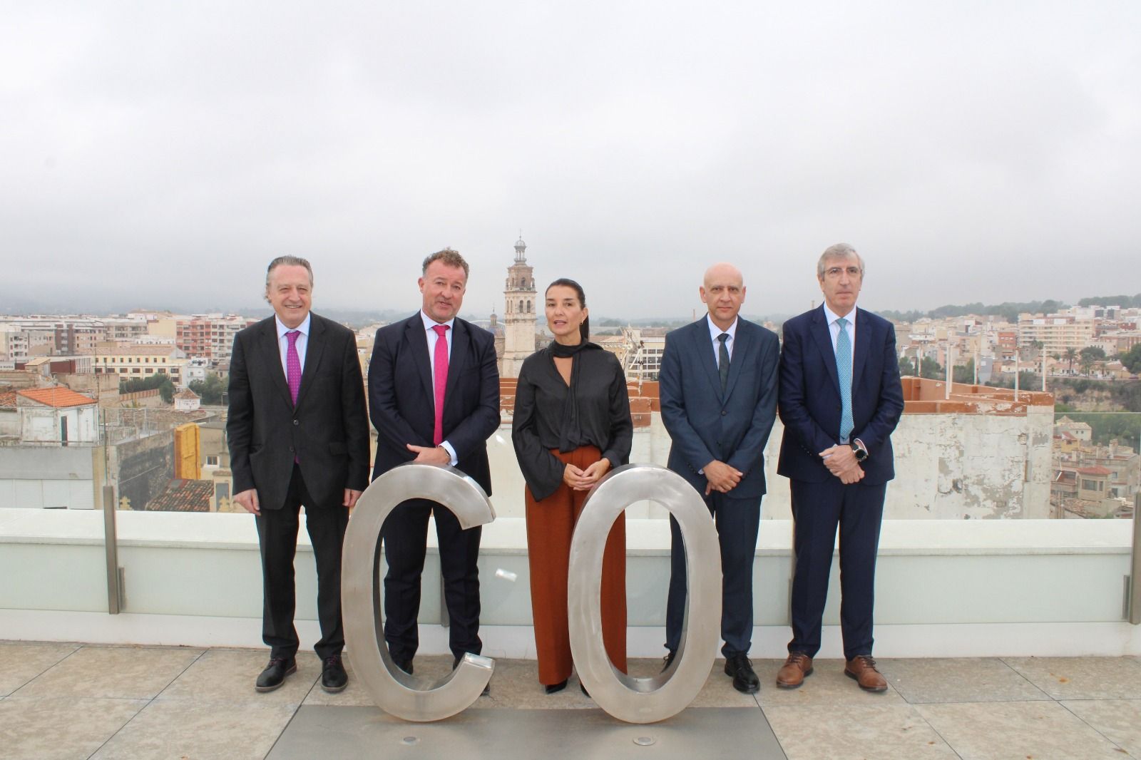 Visita de la consellera Ruth Merino a Caixa Ontinyent