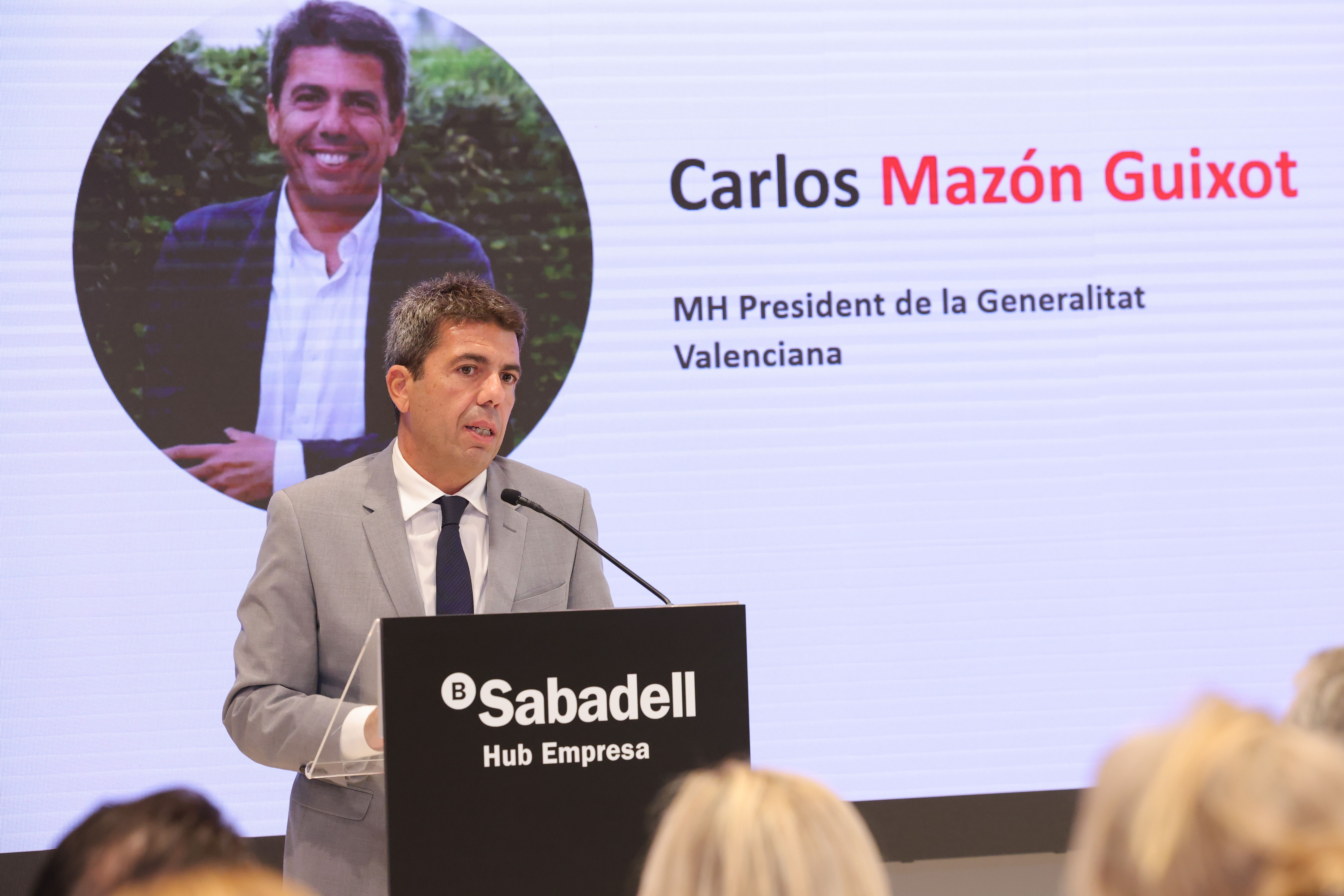 Carlos Mazón en la trobada 'Empresarios en acción'