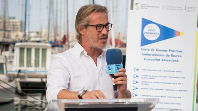 Fernando de Rojas, director de la Càtedra d'Economia Blava-UA-UMH-Generalitat Valenciana