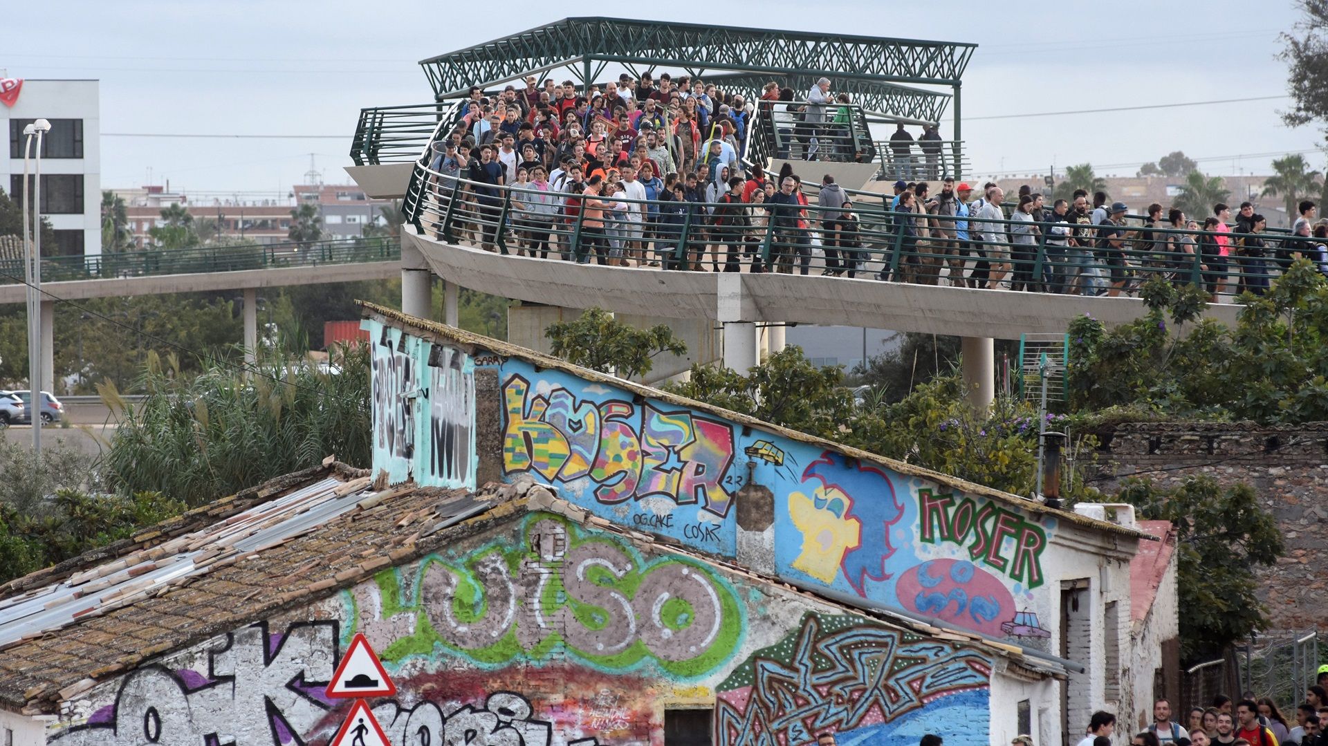 Pont de la Solidaritat. Foto García Poveda