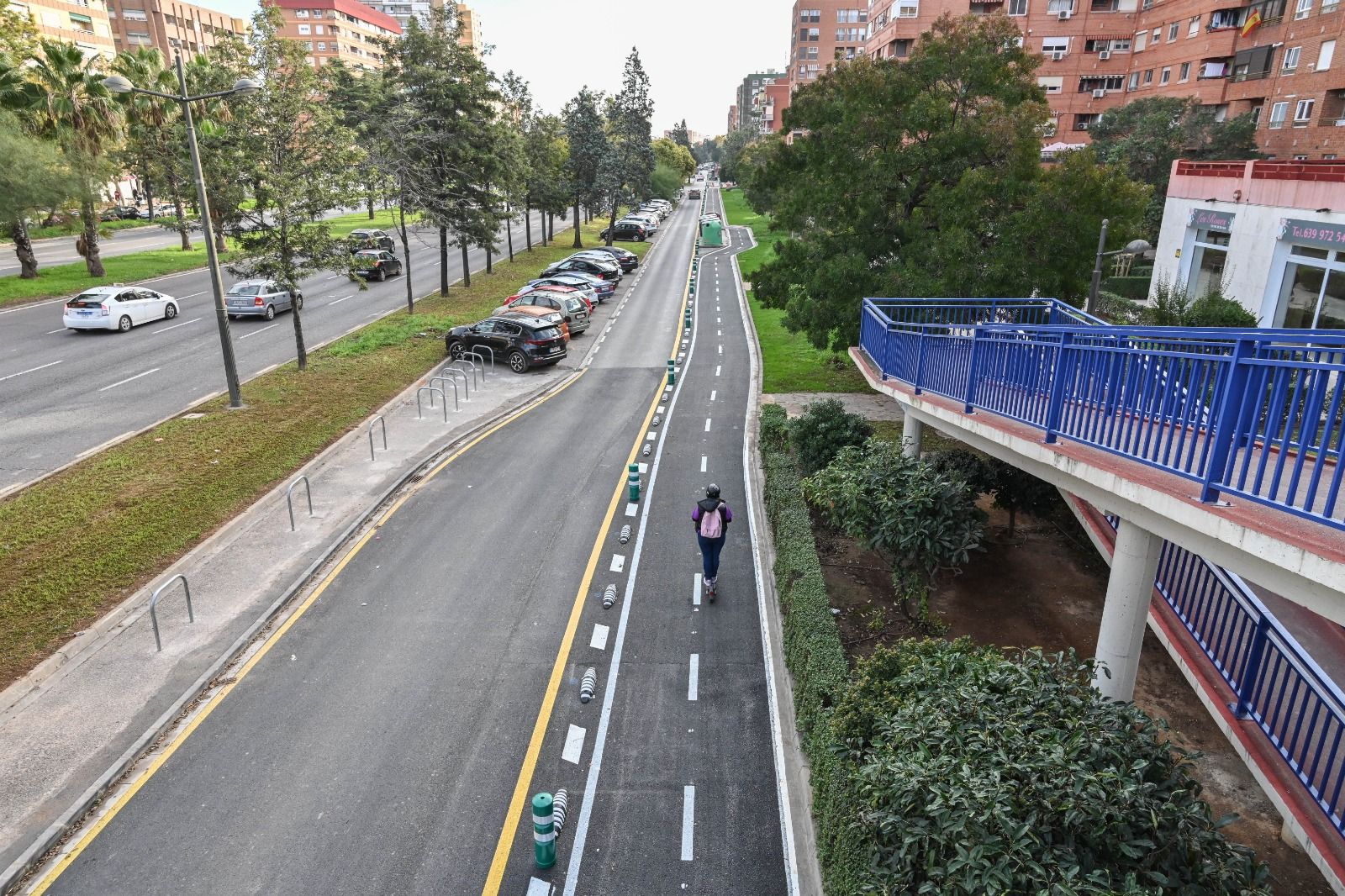 Carril bici avenida del Cid 