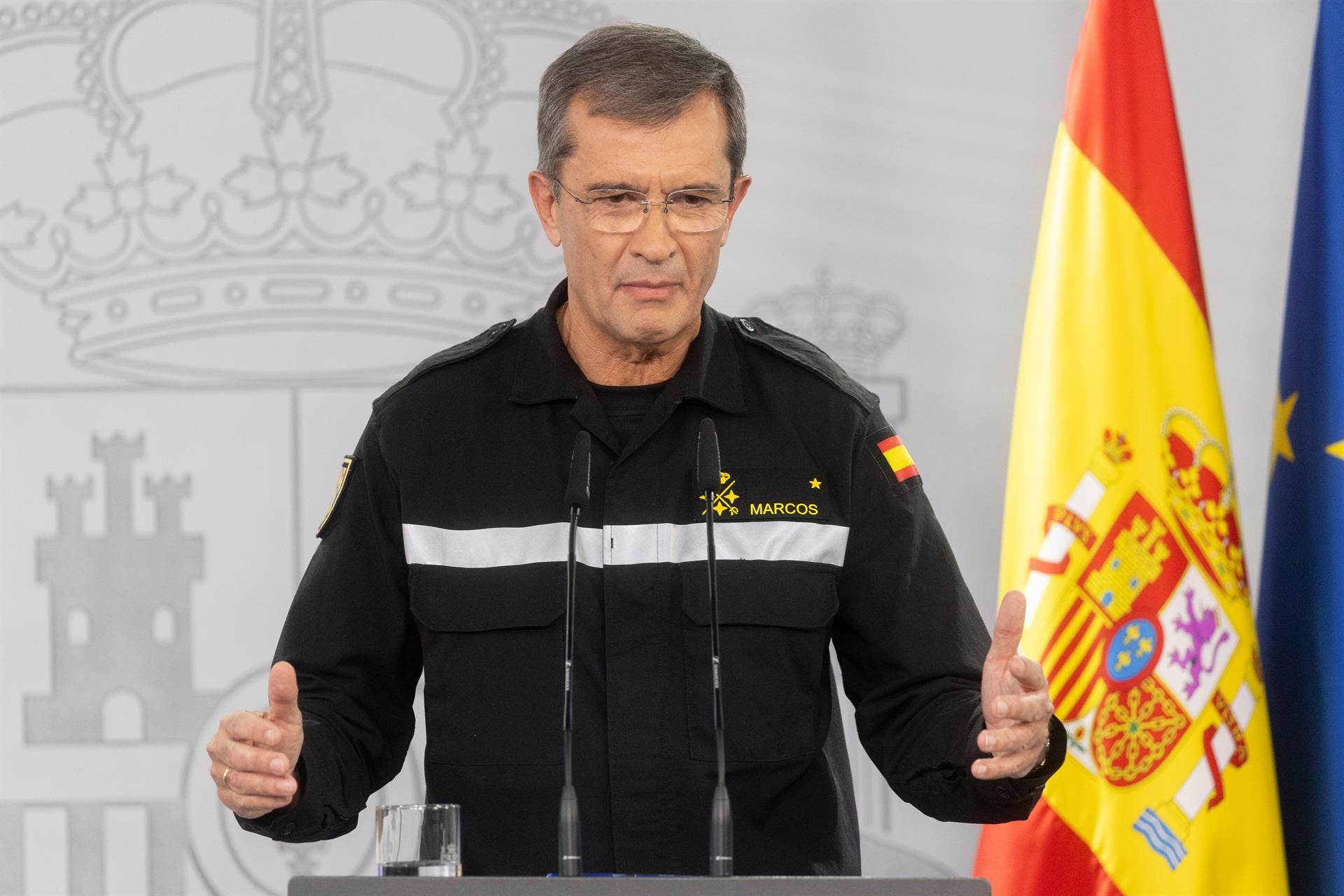 El general jefe de la UME, Francisco Javier Marcos (Eduardo Parra-Europa Press)
