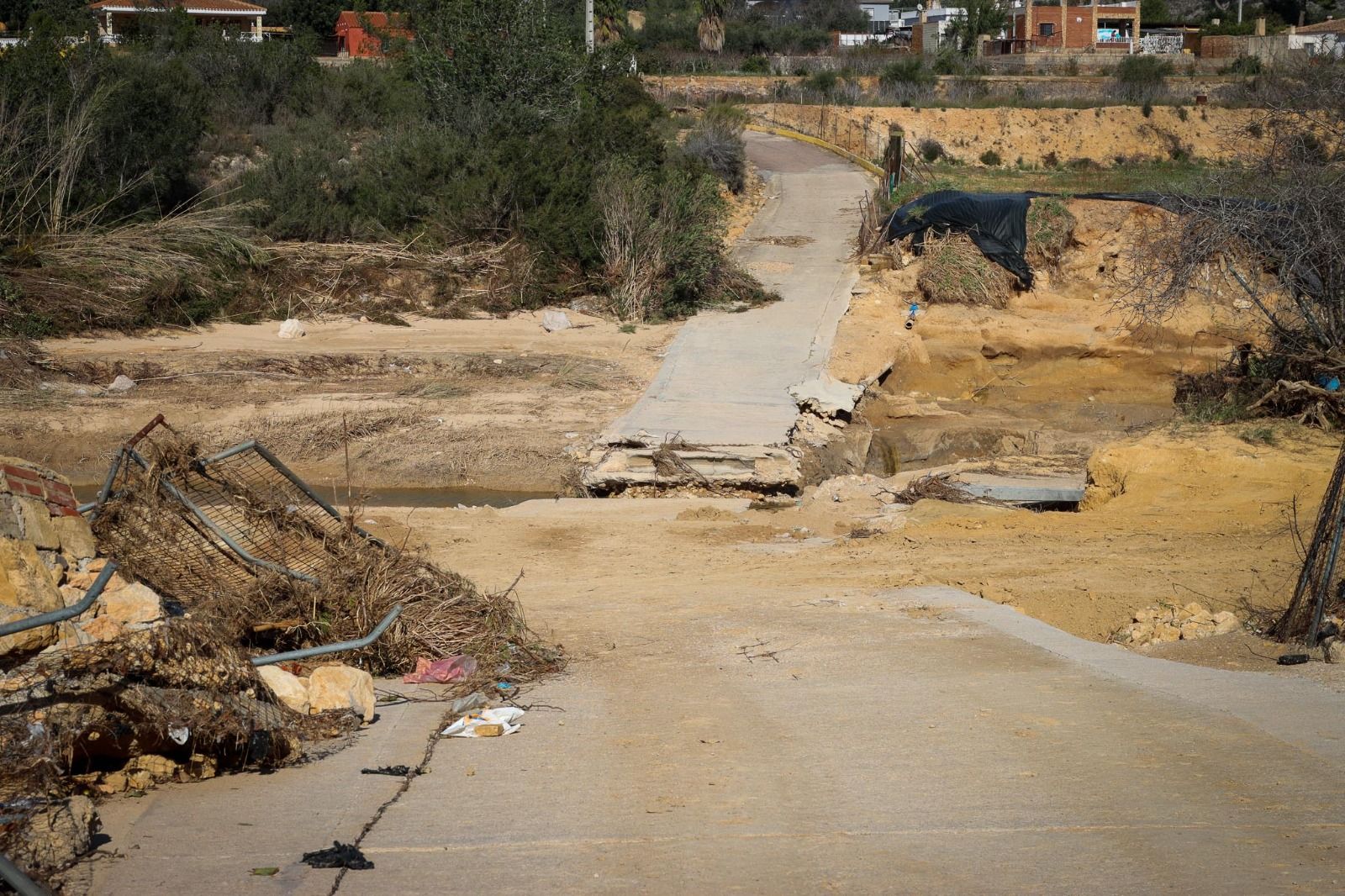 BarrancO de l'Horteta en Torrent tras la DANA