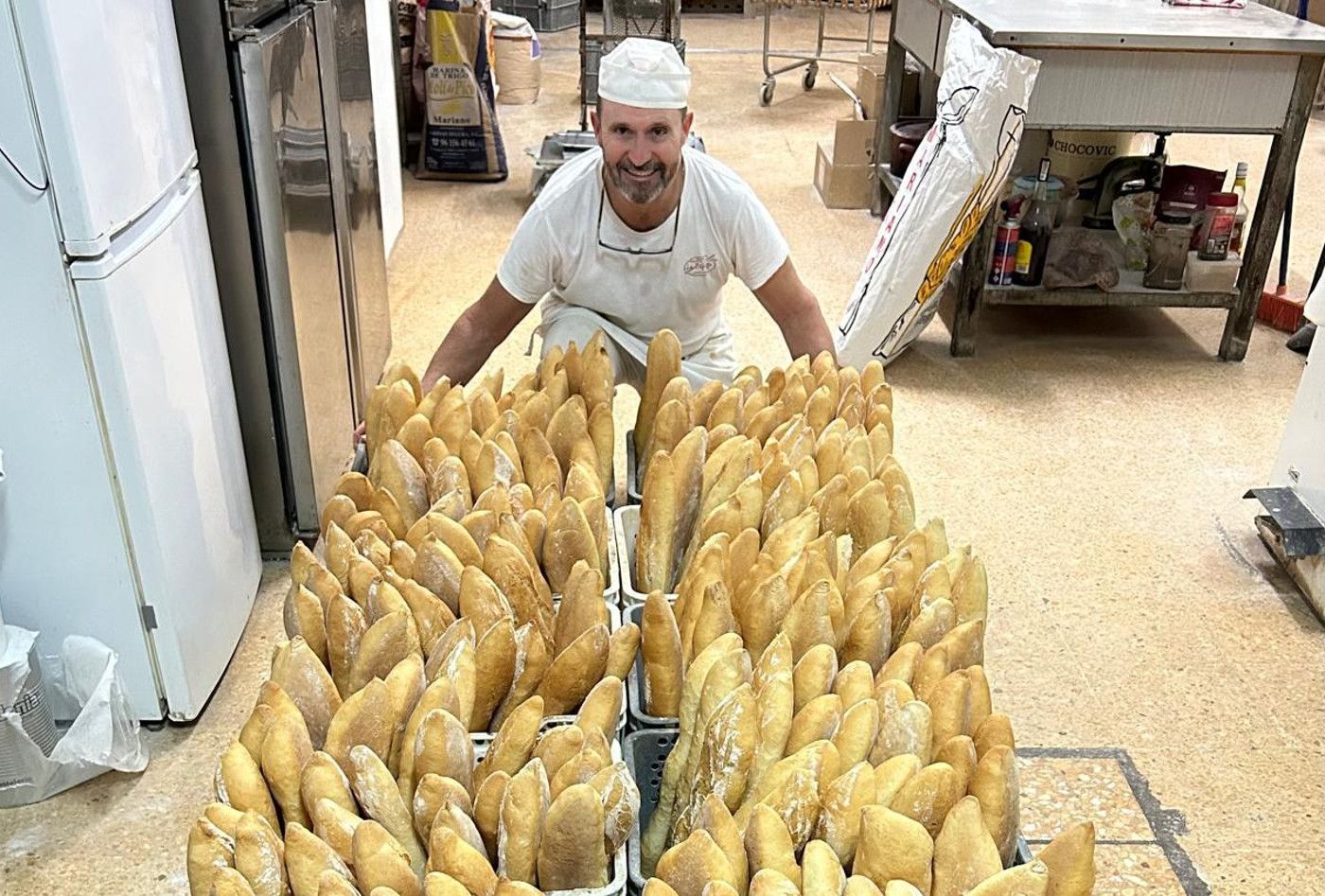 Barras de pan del Gremio Panaderos