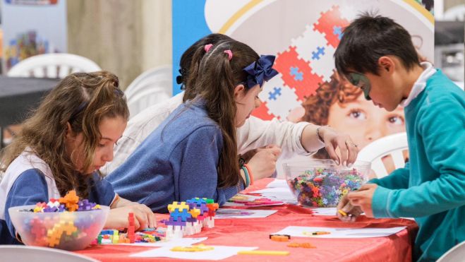 Espacio infantil del Salón del cómic de València