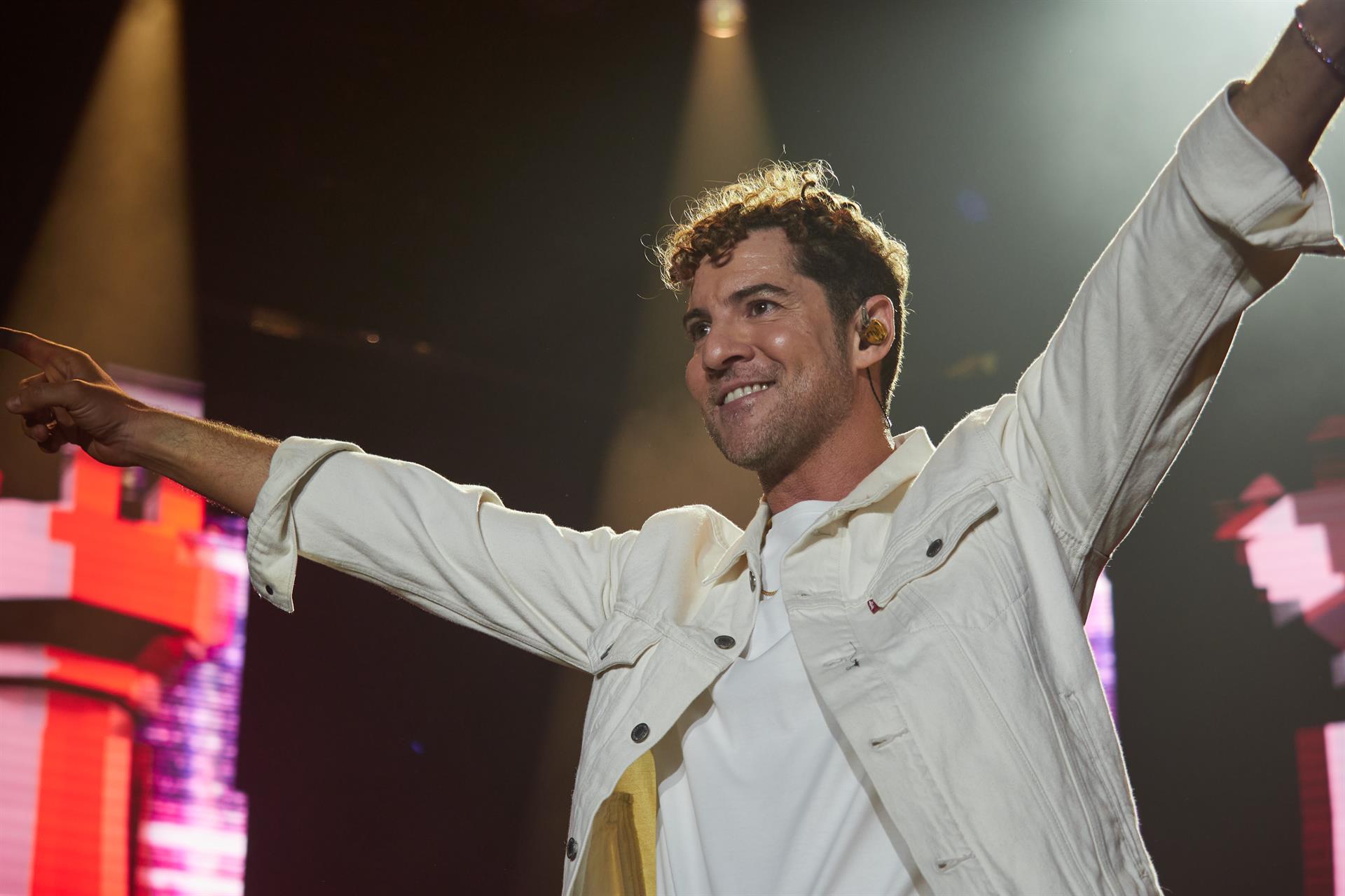David Bisbal en un concierto