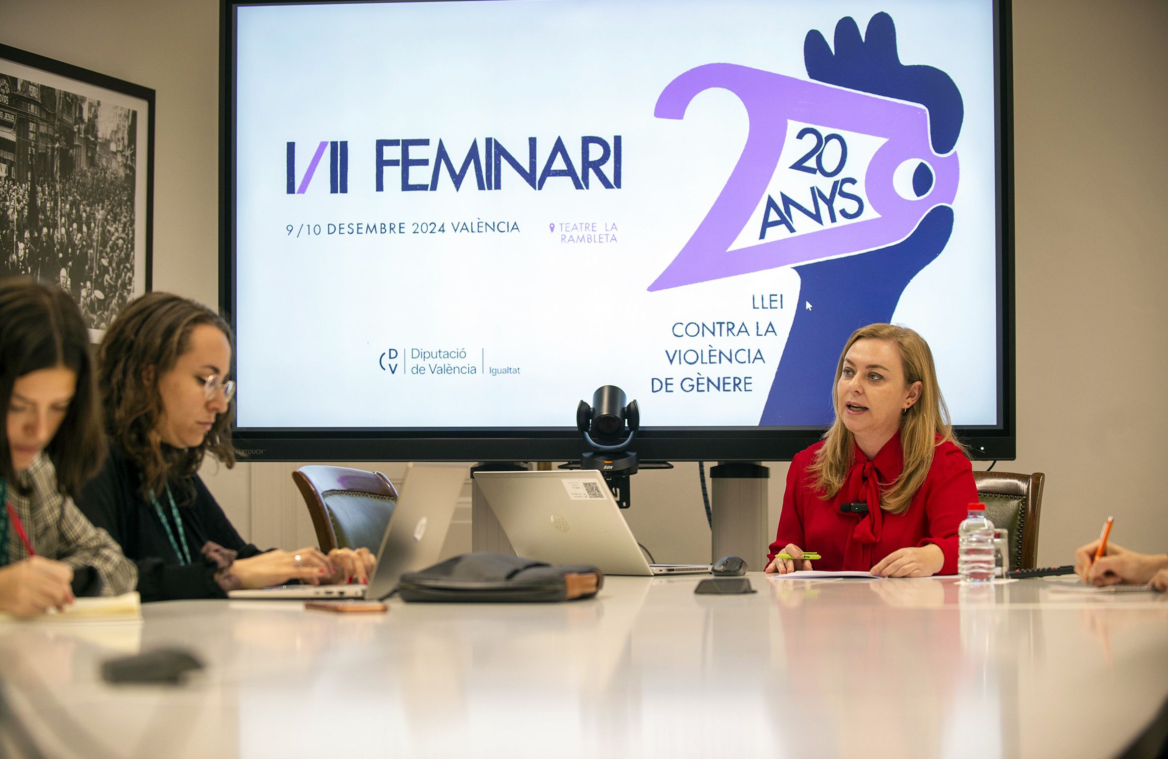 Presentació VII Feminari foto Abulaila 