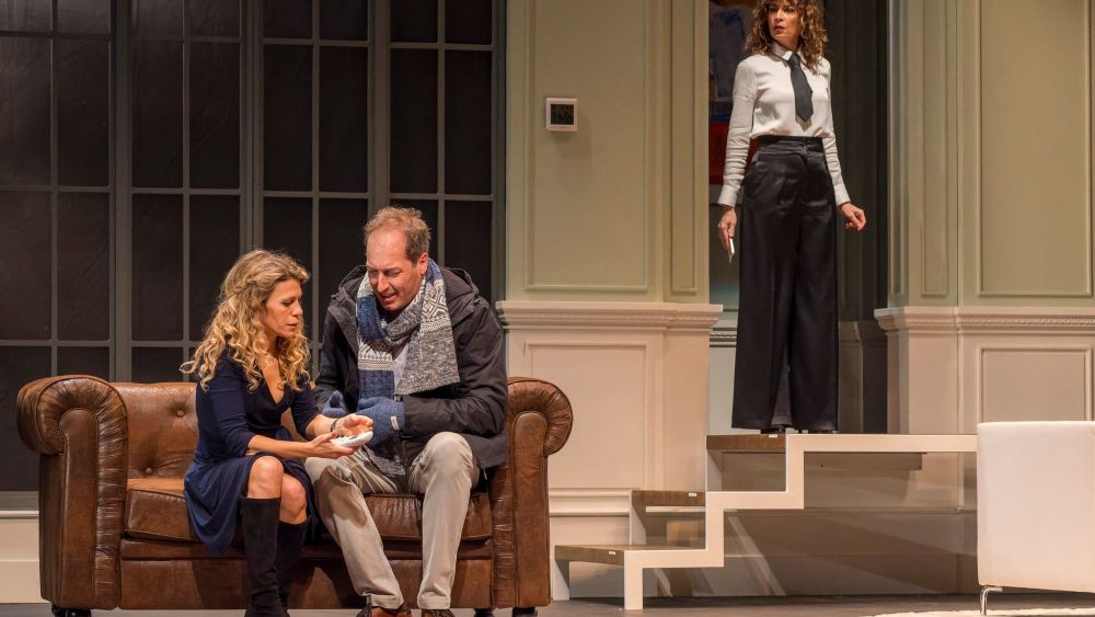 Una de las escenes de 'La ratonera' en el Talía Una de las escenes de 'La ratonera' en el Talía