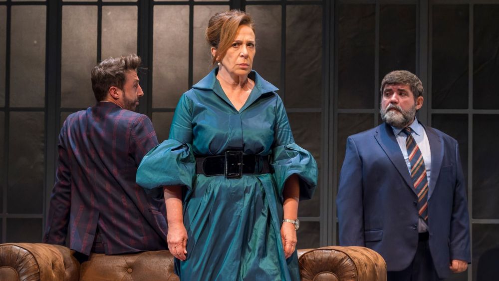 Una de las escenes de 'La ratonera' en el Talía Una de las escenes de 'La ratonera' en el Talía