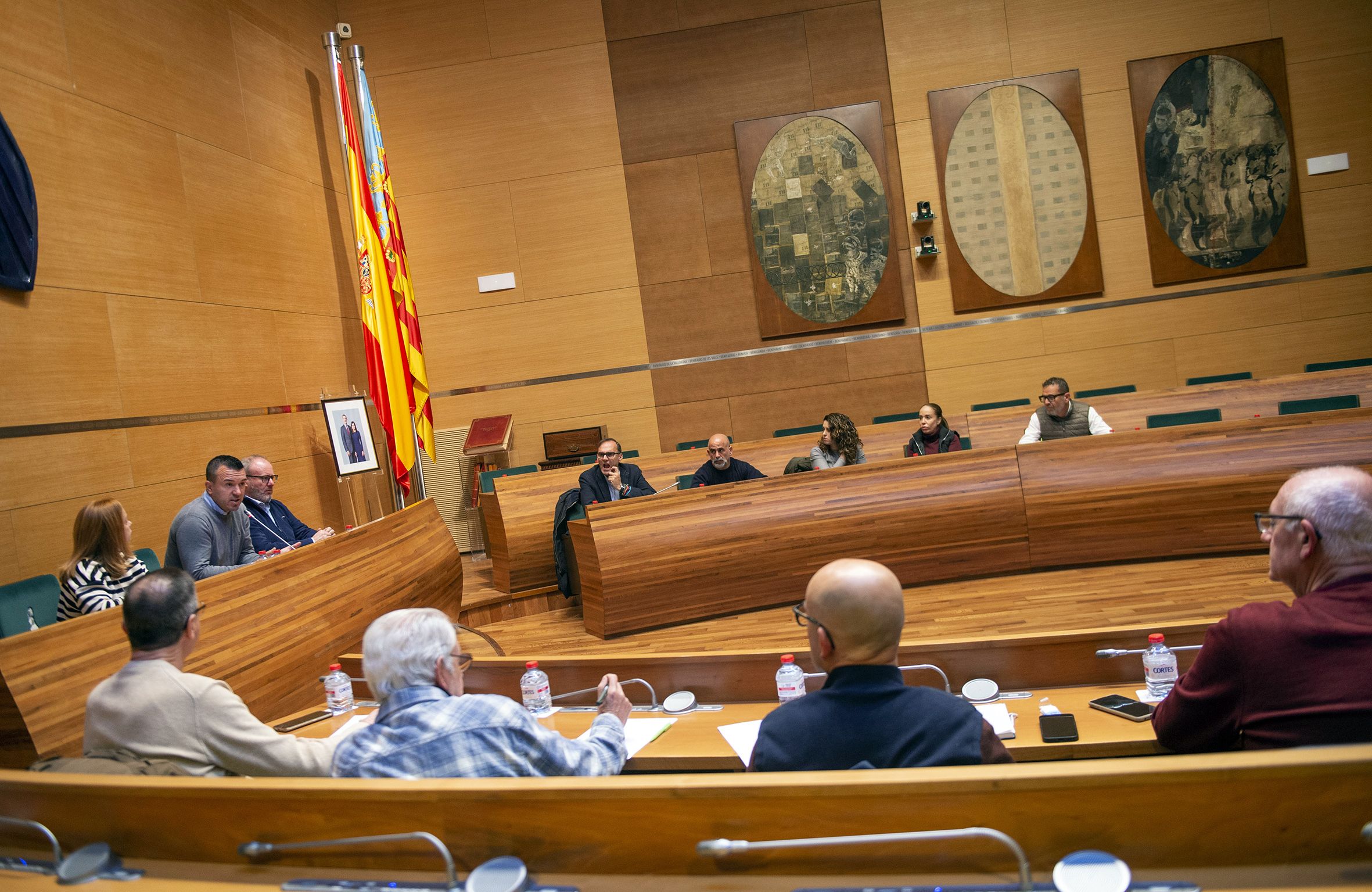 Reunió amb alcaldes de l'Horta Sud afectats per la DANA (Abulaila)