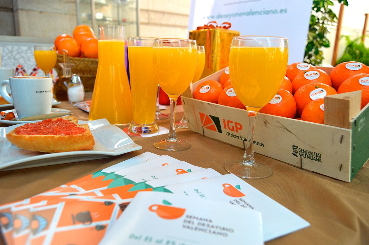 Tradicional desdejuni valencià