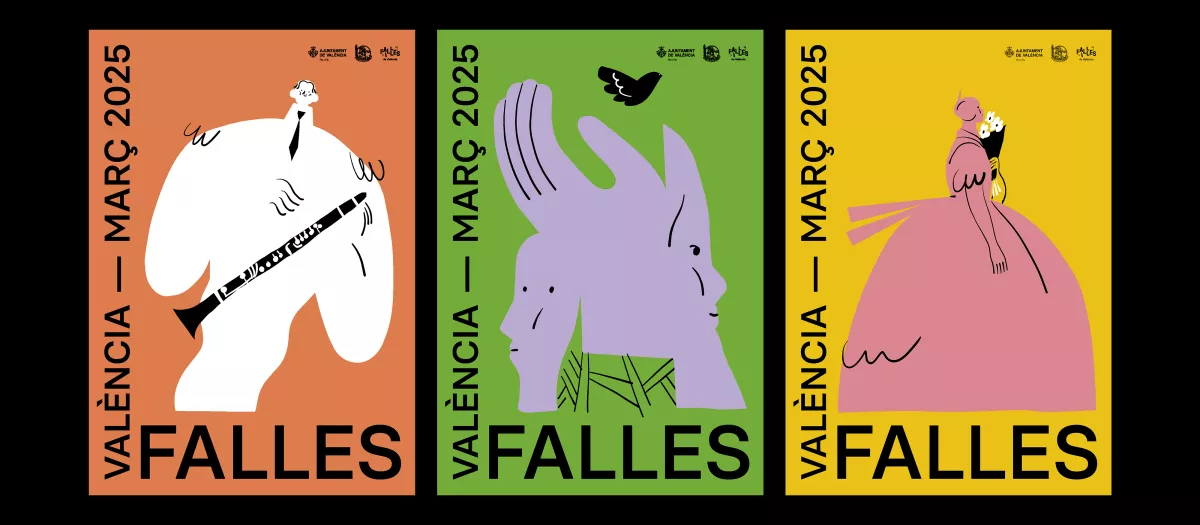 Imágenes gráficas de Fallas 2025