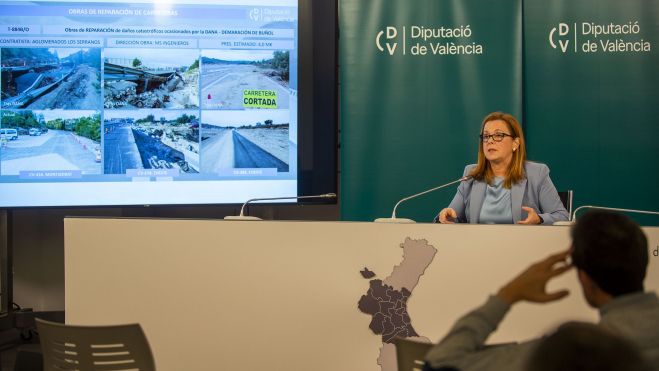 La diputada de Carreteres i vicepresidenta segona de la Diputació de València, Reme Mazzolari La diputada de Carreteres i vicepresidenta segona de la Diputació de València, Reme Mazzolari