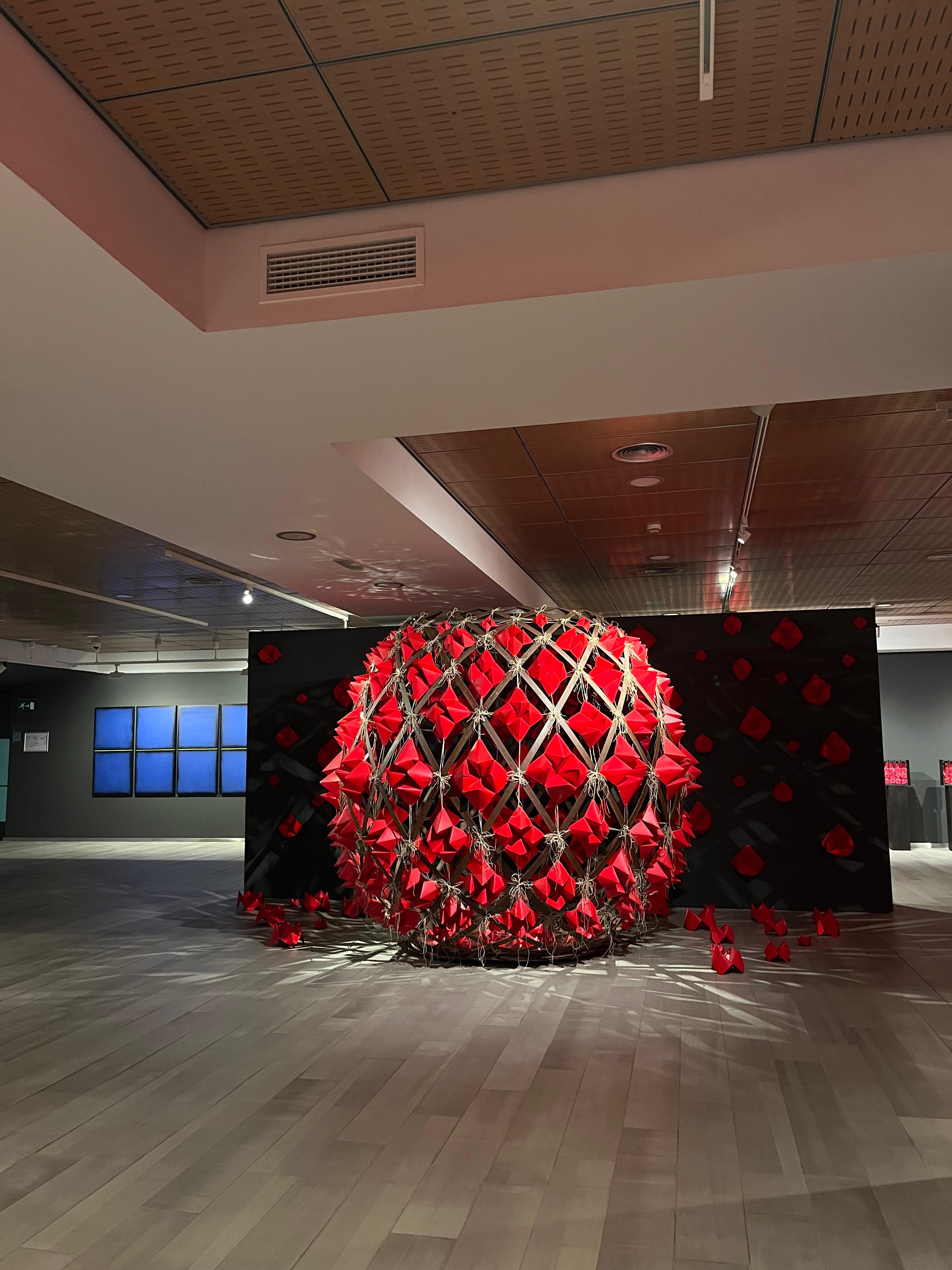 Una instalación de 'Sueños cromáticos' de Nanda Botella