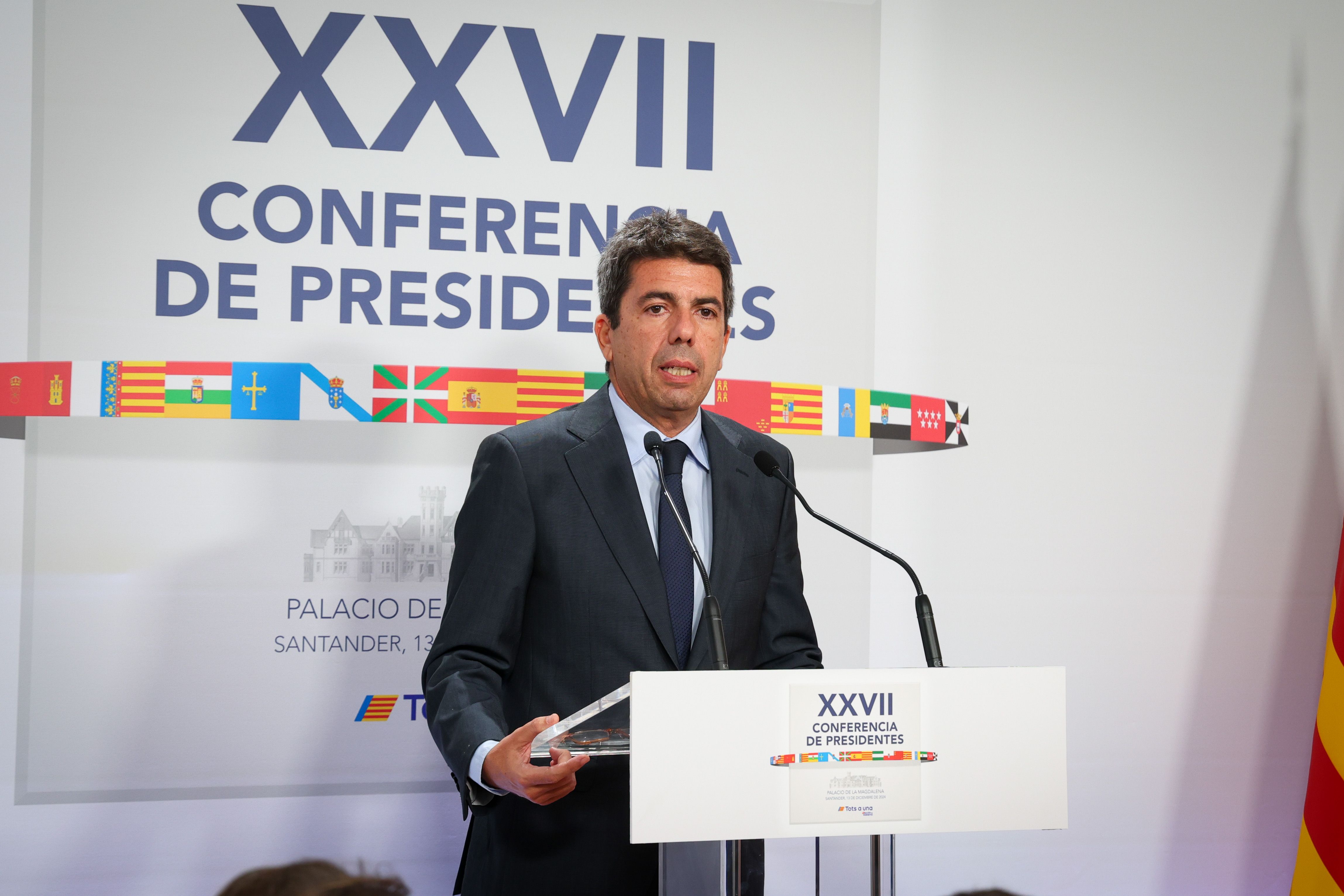 Mazón en la Conferència de Presidents