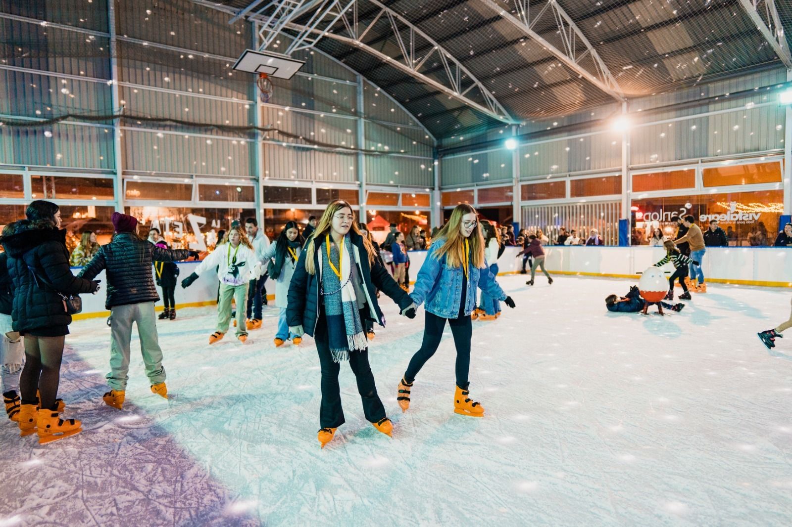 Pista de hielo en el Teatro La Plazeta