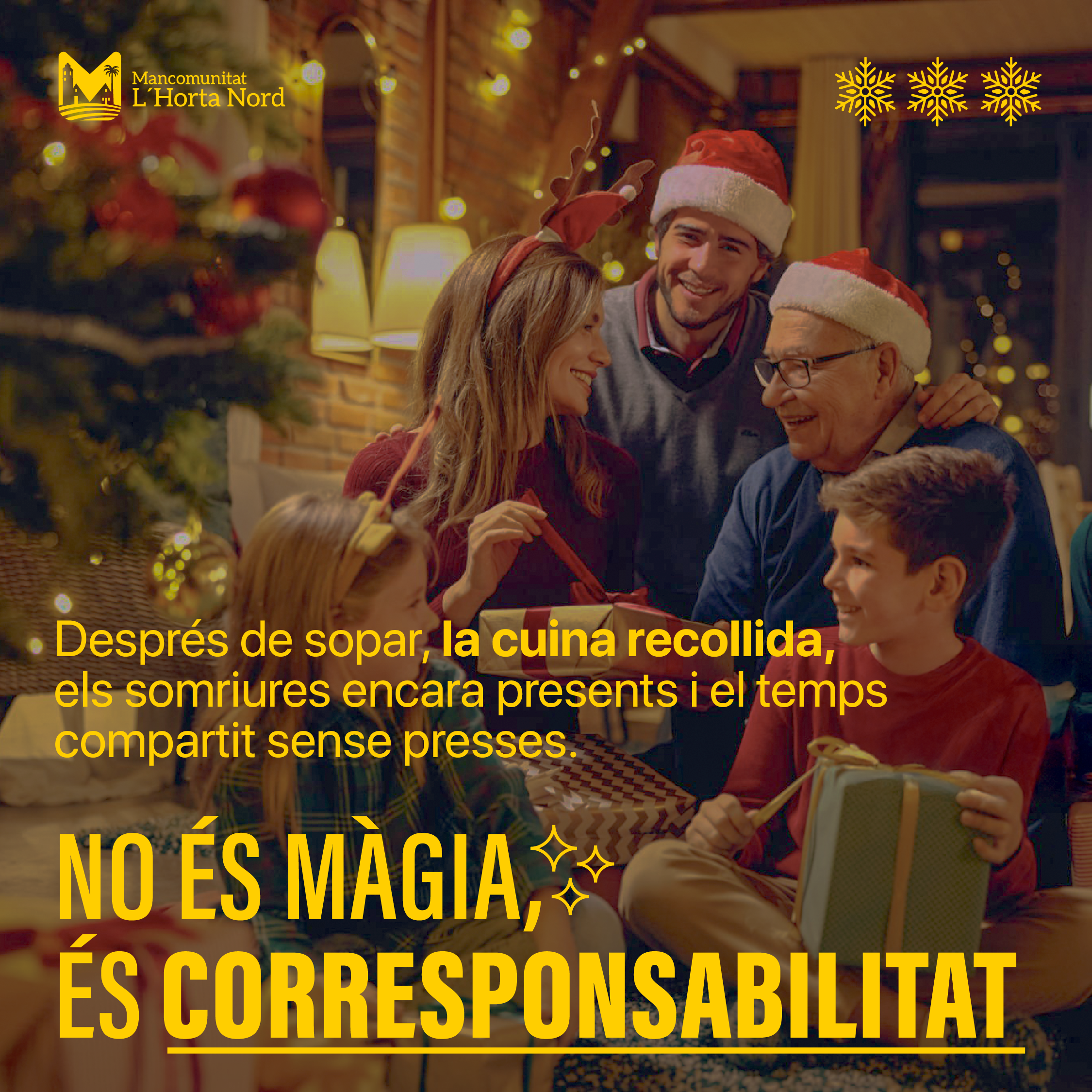 Campanya Mancomunitat Horta Nord Nadal 2024