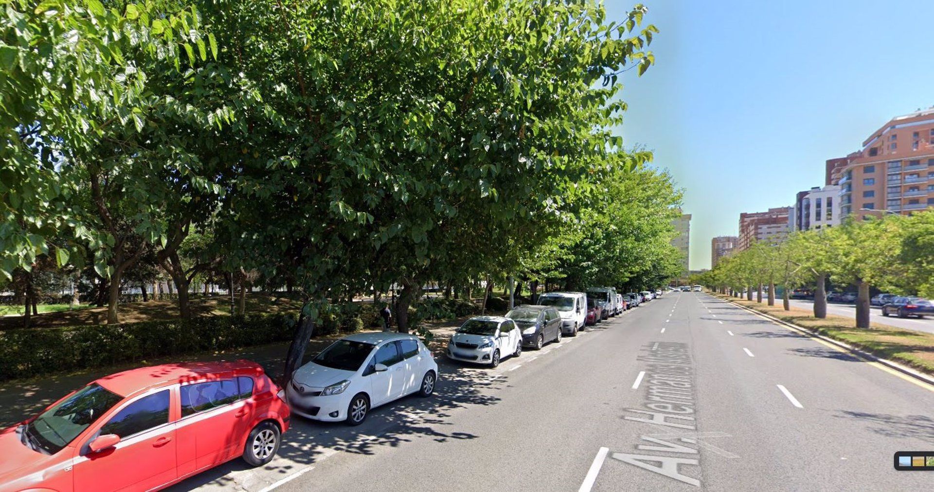 Imagen de una calle de Valencia