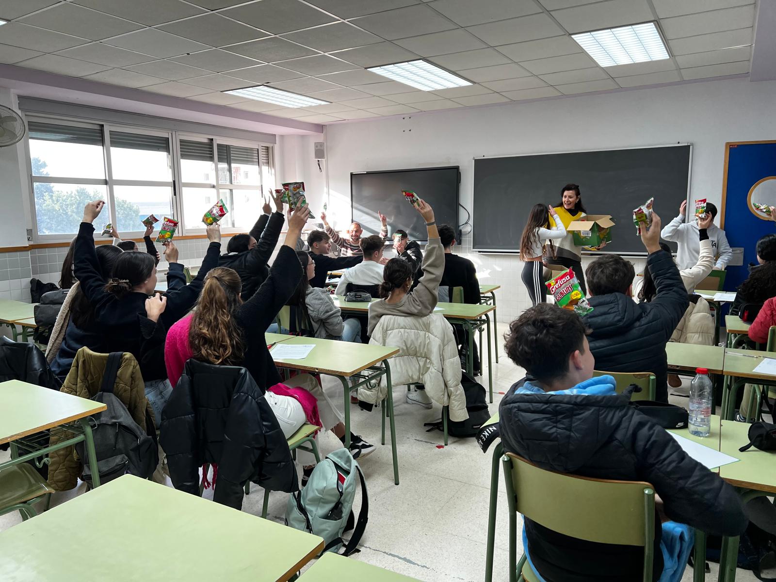 Grefusa a l'IES Salvador Gadea, d'Aldaia