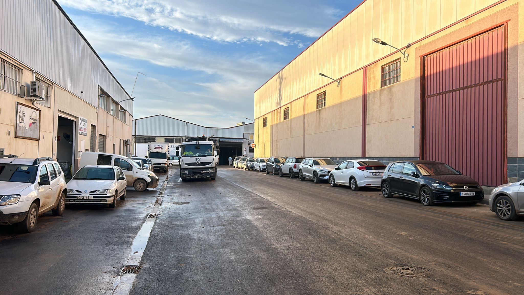 Polígon afectat per la DANA