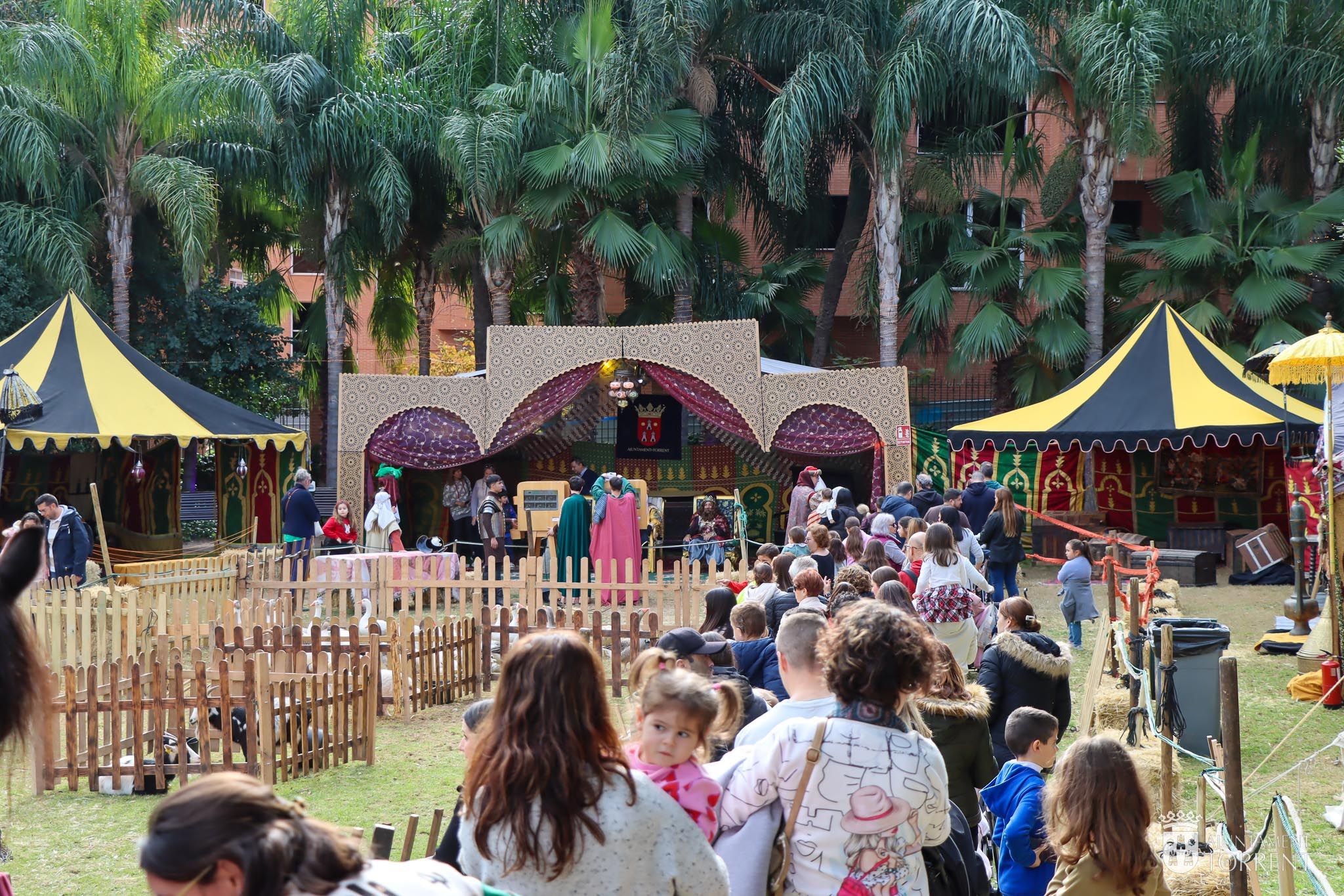 Campamento Real de los Reyes Magos en Torrent