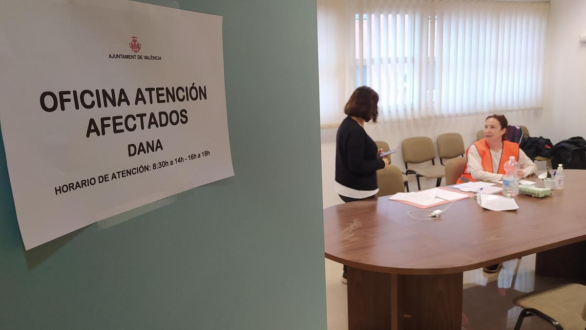 Oficines d'atenció als afectats per la DANA