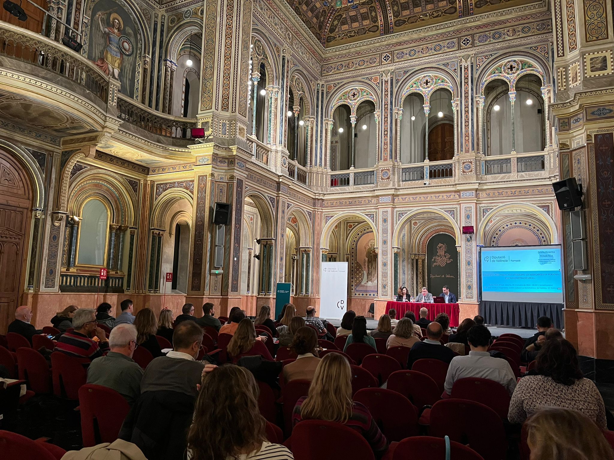 Roda de premsa de la Diputació de València