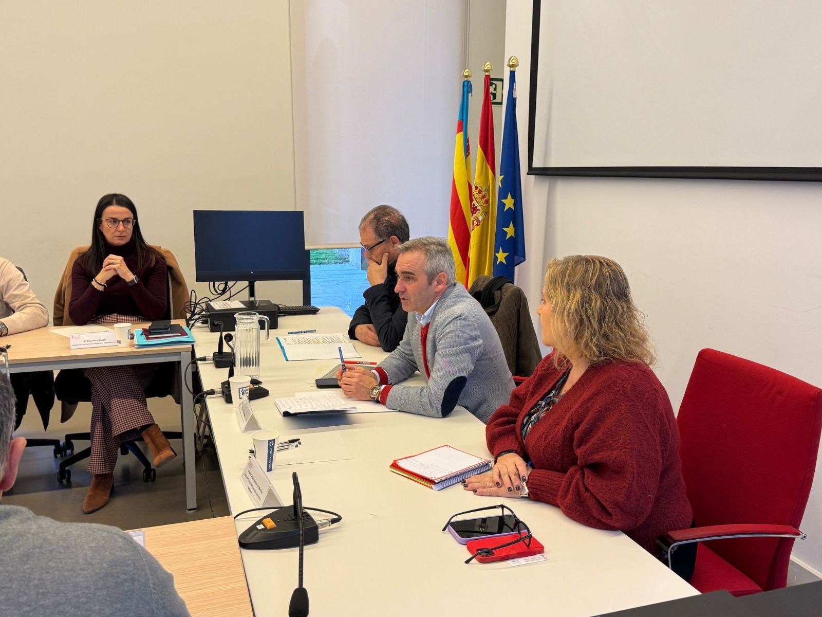 El conseller d'Agricultura, Aigua, Ramaderia i Pesca, Miguel Barrachina, en ‘La Taula per a la Recuperació de l'Agricultura’ 