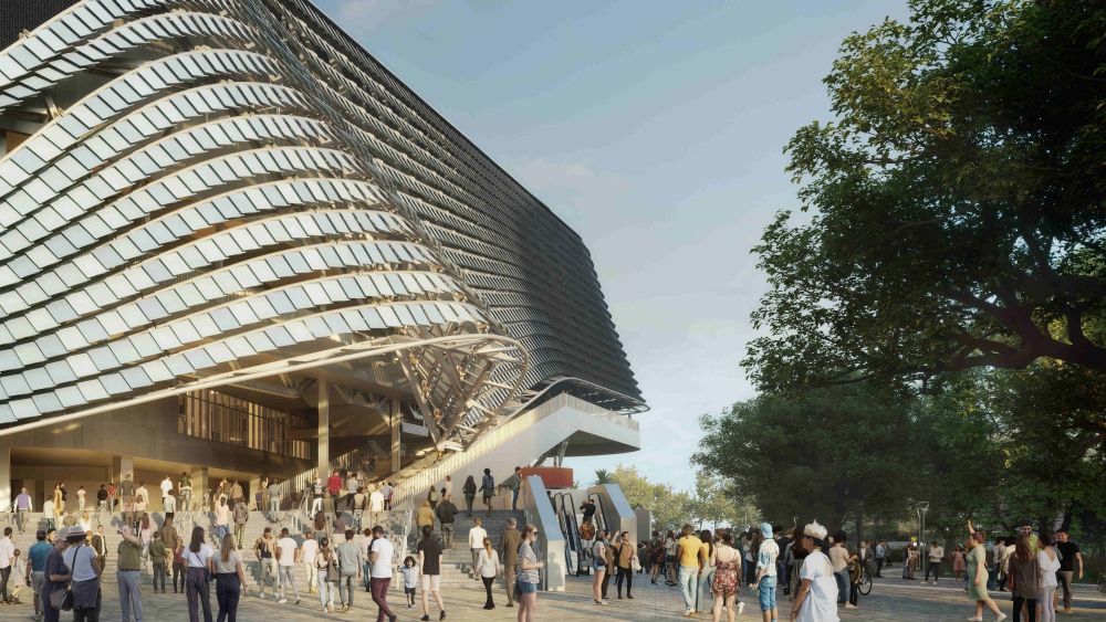 Exterior Roig Arena Valencia Exterior Roig Arena Valencia