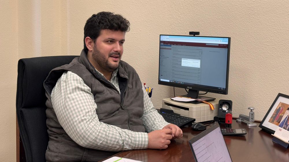 José Miguel Ferris, alcalde d'Albal, a l'entrevista