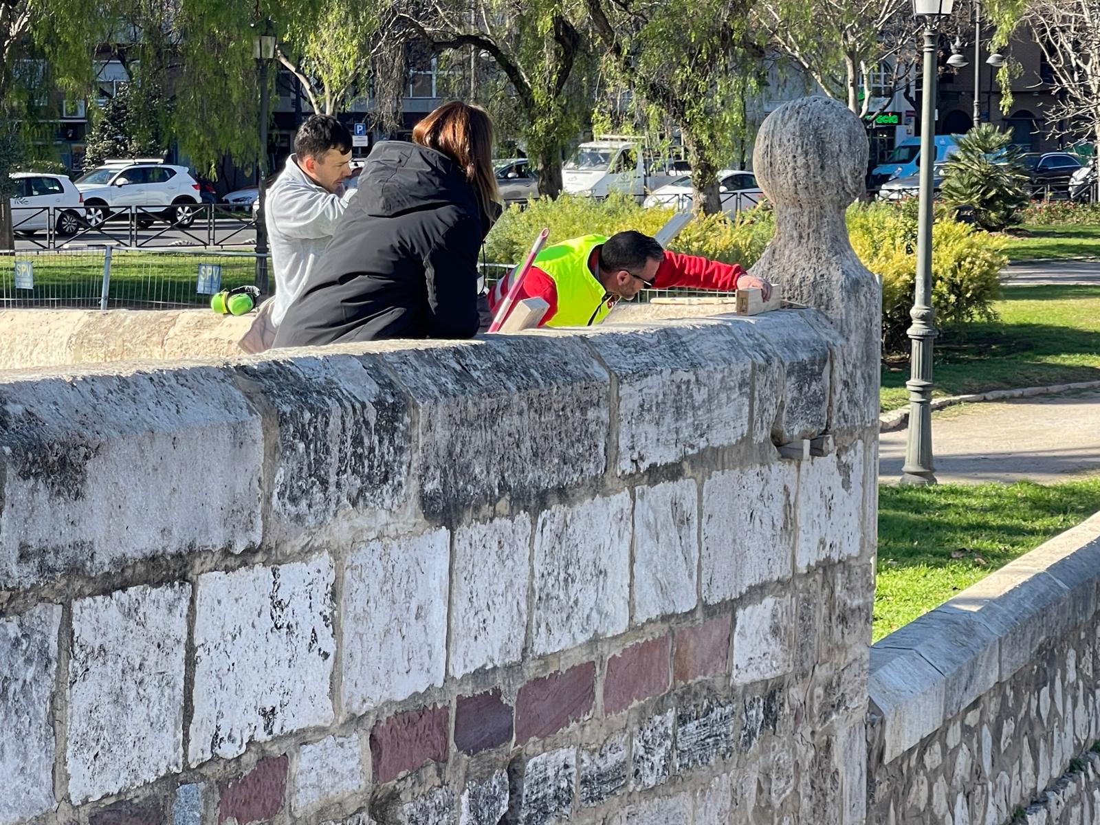 Restauració muralleta Túria 