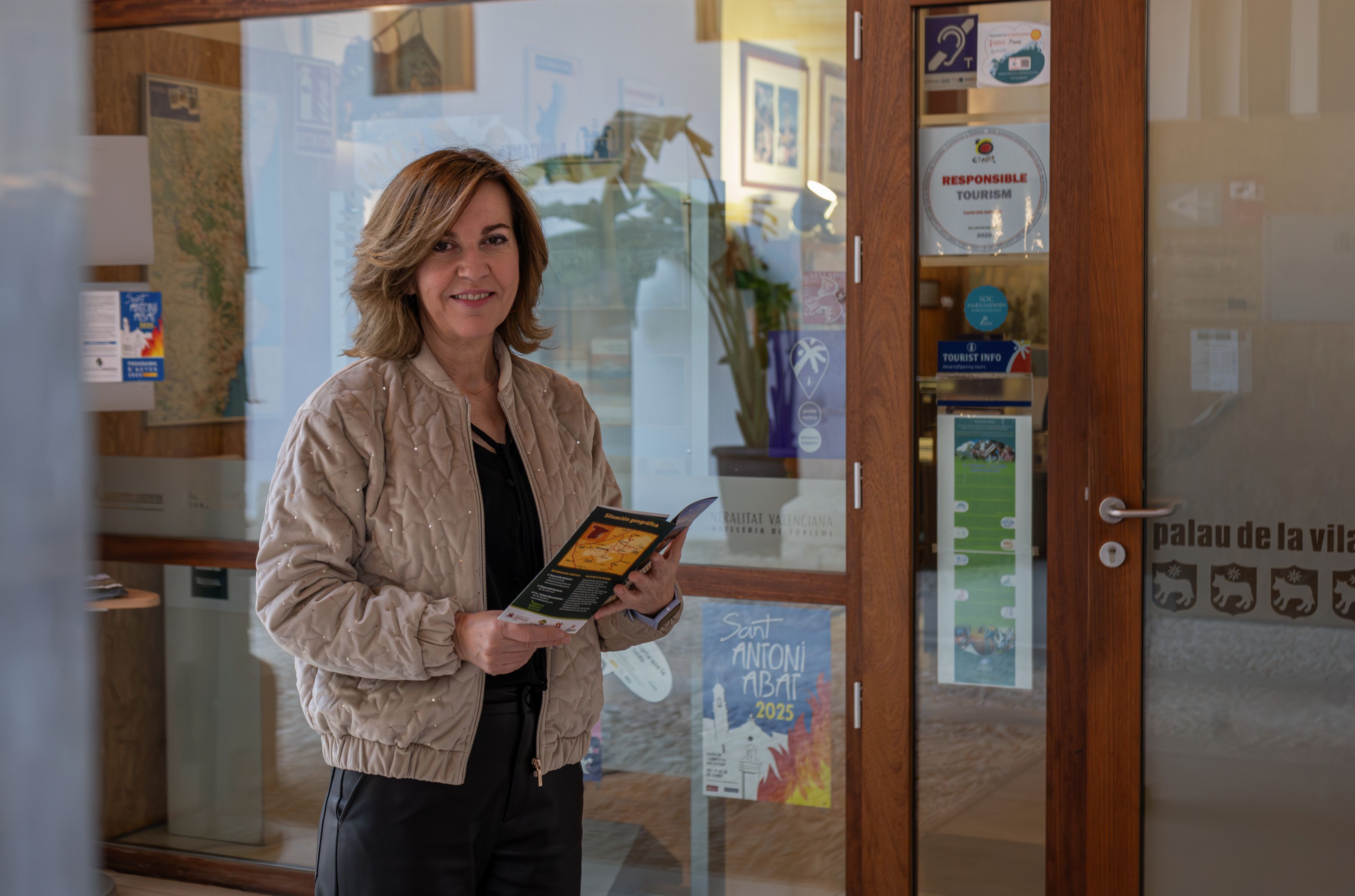  La regidora de Turisme d'Ontinyent, Mª José Alhambra