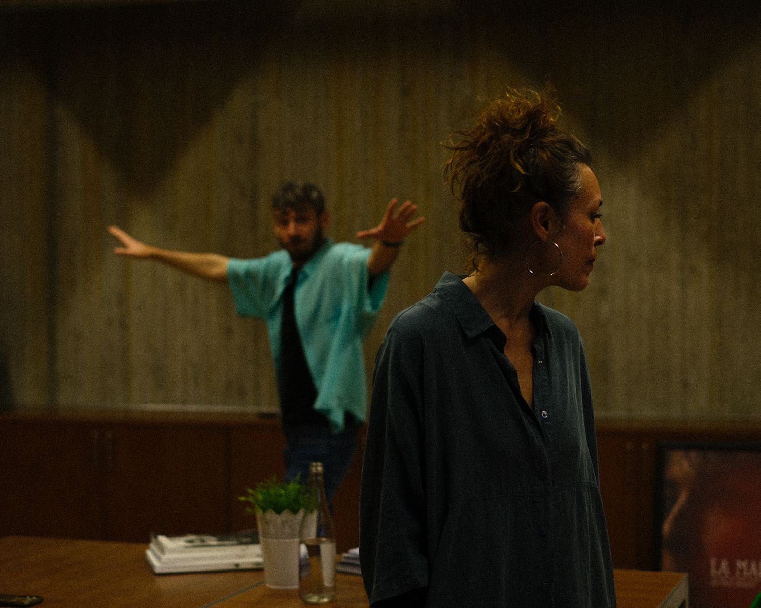 Borja López Collado i María Almudéver en 'La seqüència'