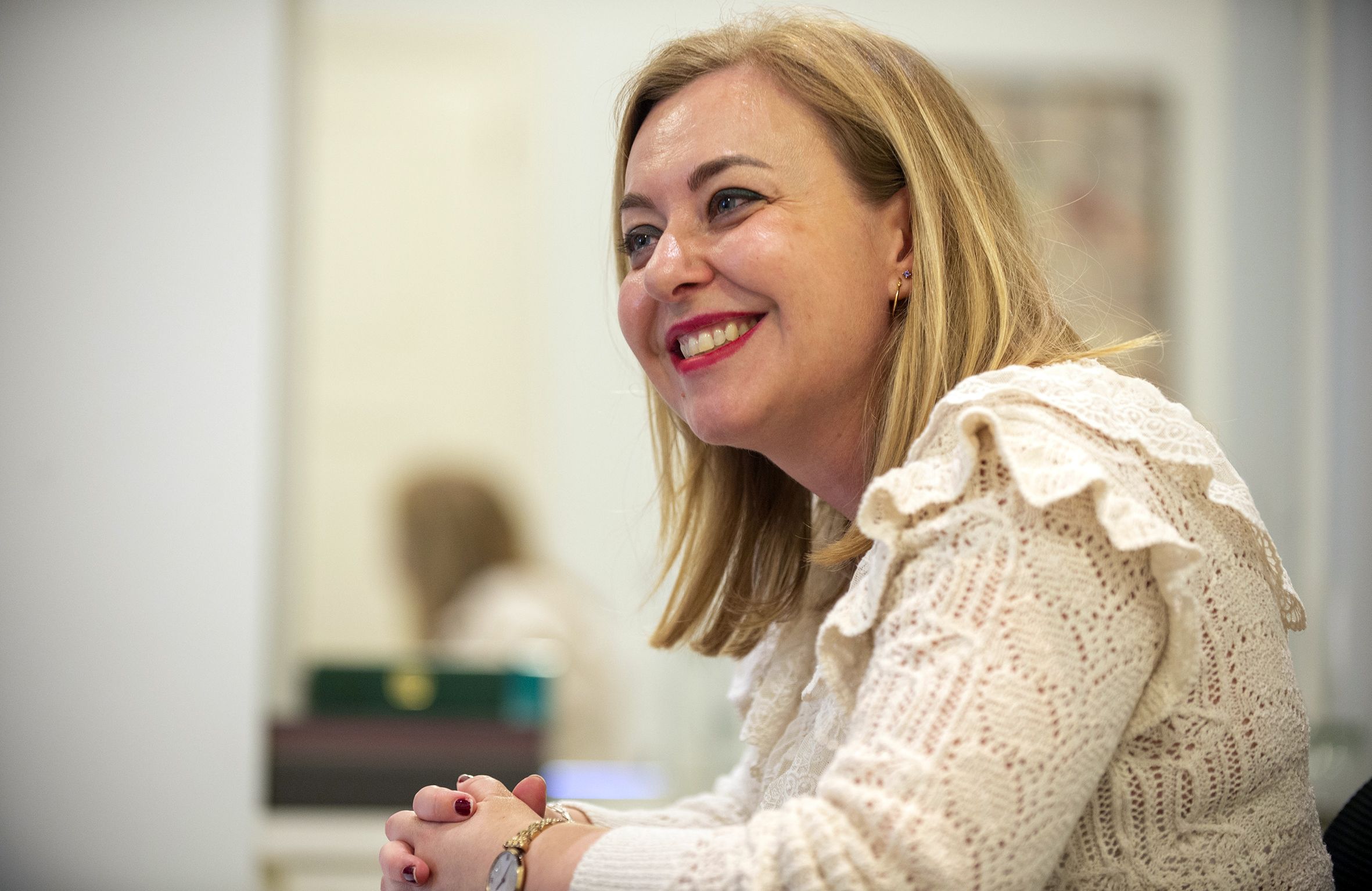 La vicepresidenta primera de la Diputació Natalia Enguix. Foto Abulaila 