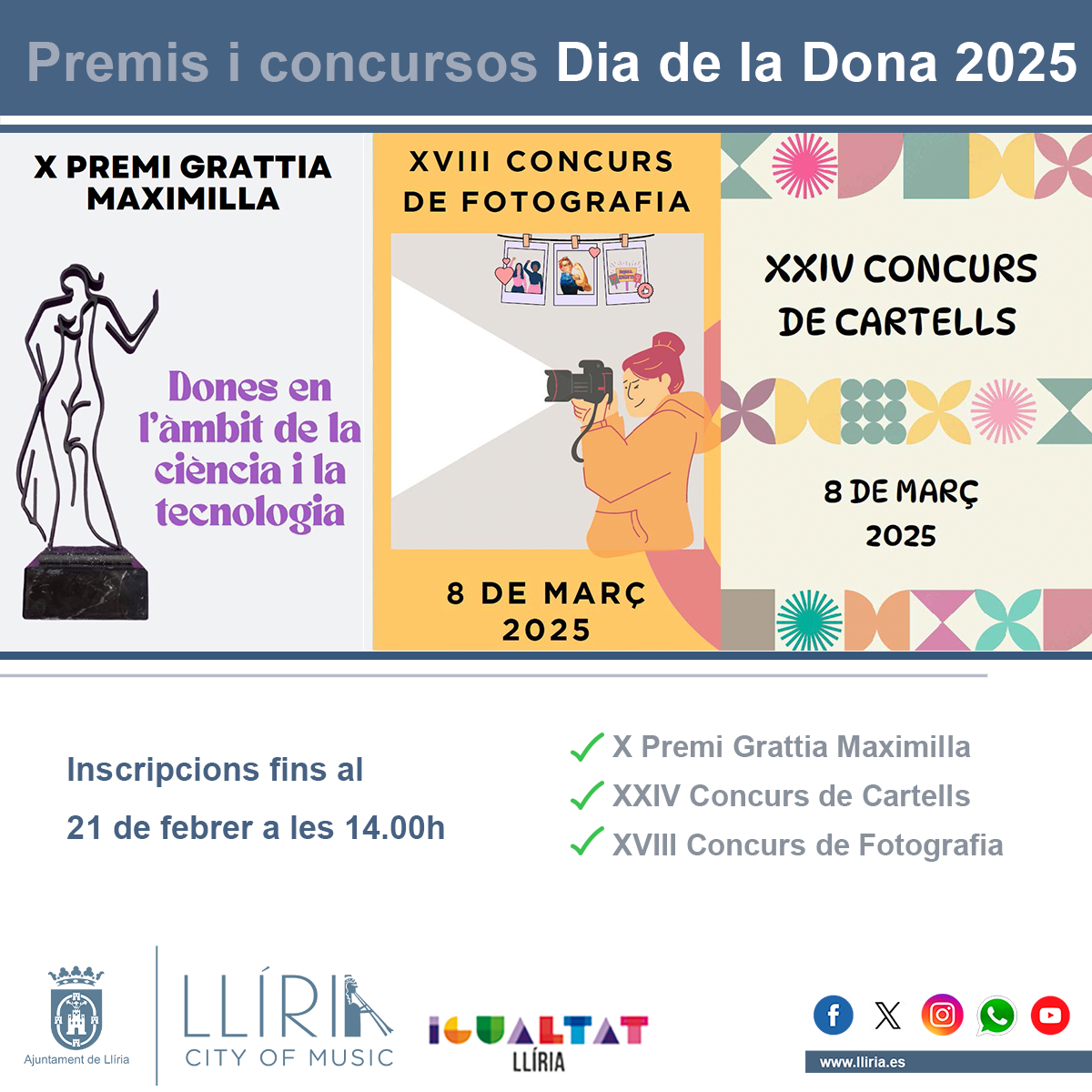Cartell concurs igualtat 2025