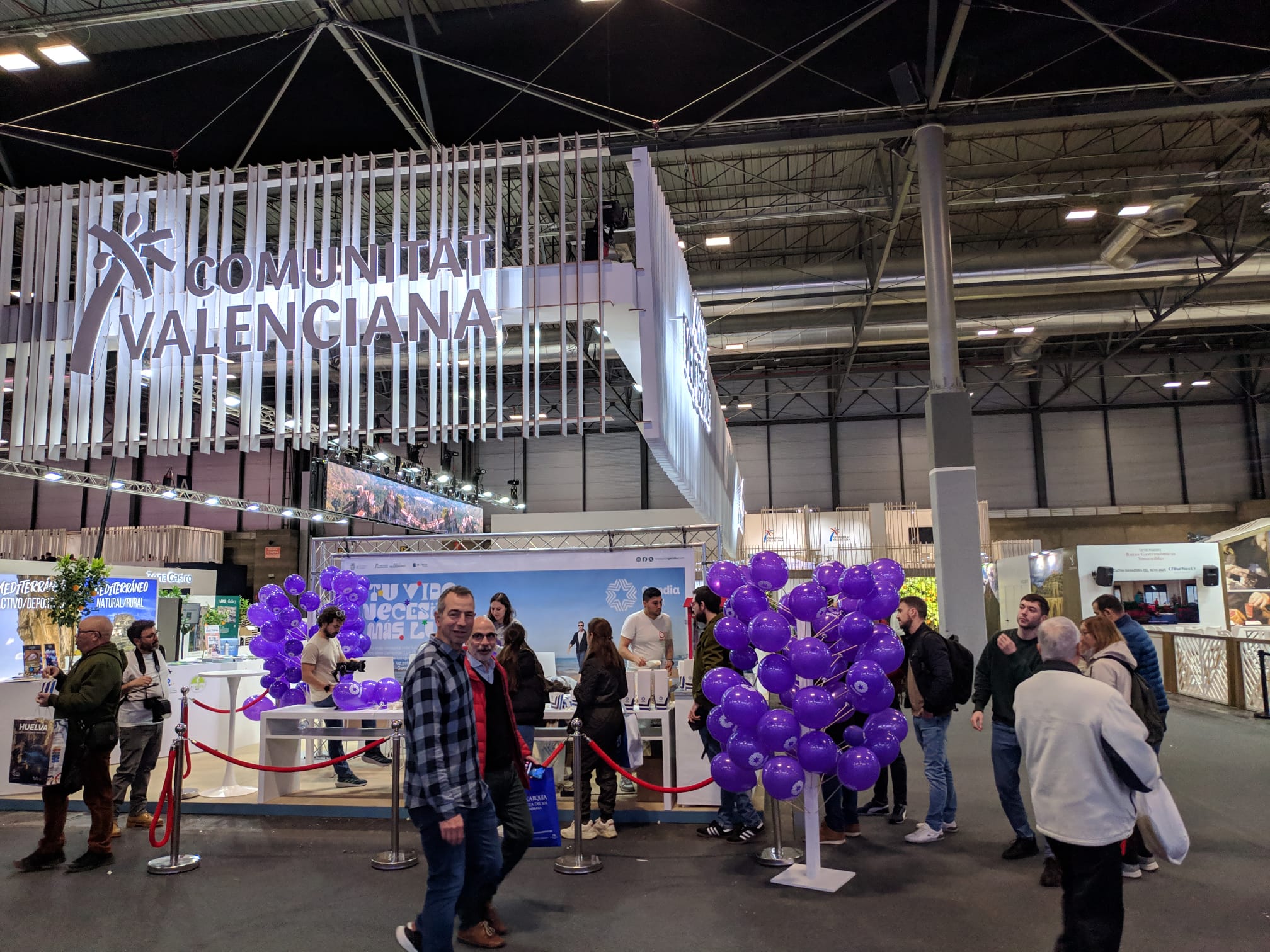 Estand de la Comunitat Valenciana en Fitur