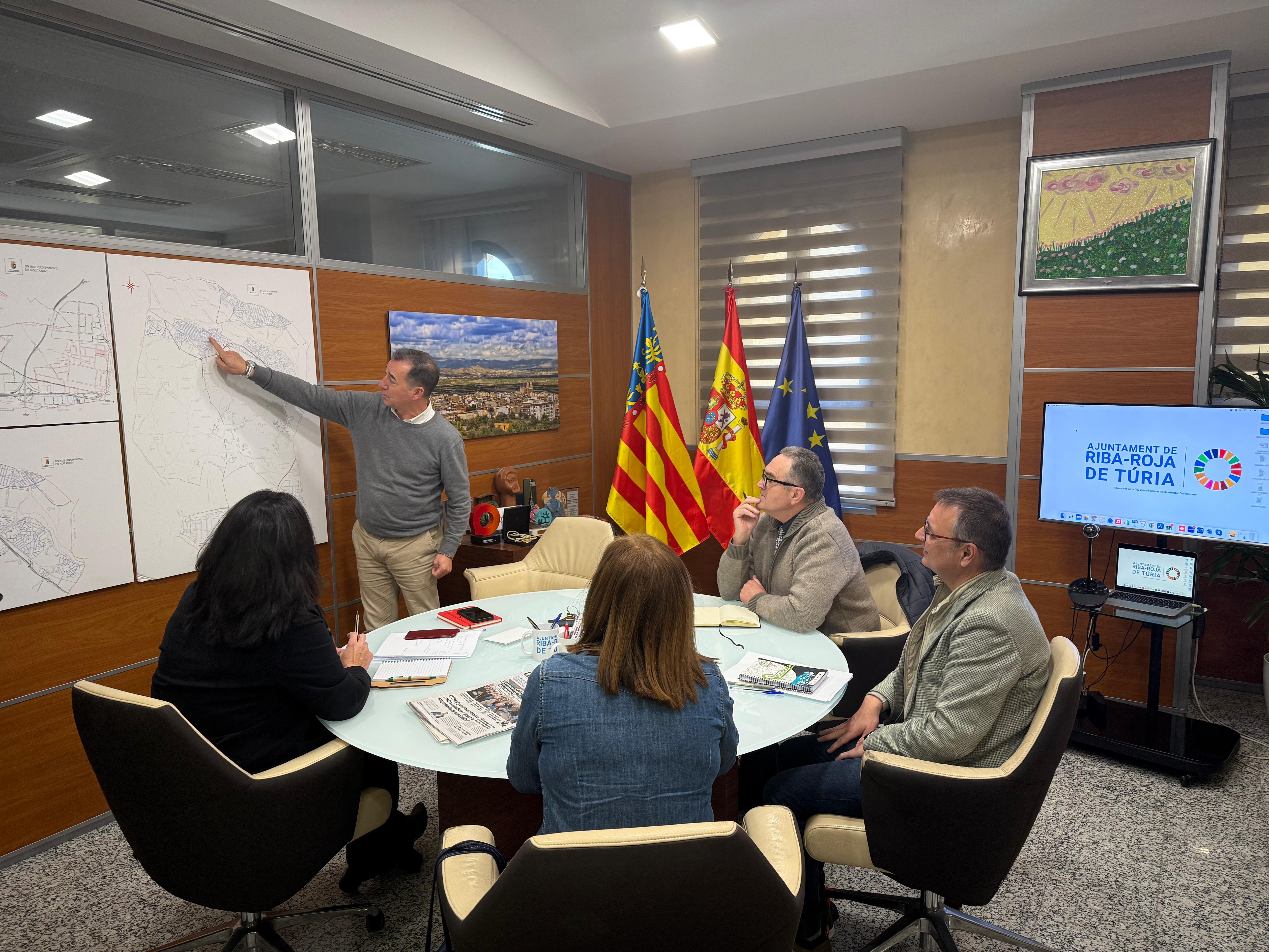 El vicepresidente de la Comunitat Valenciana, Francisco José Gan Pampols, en Riba-roja