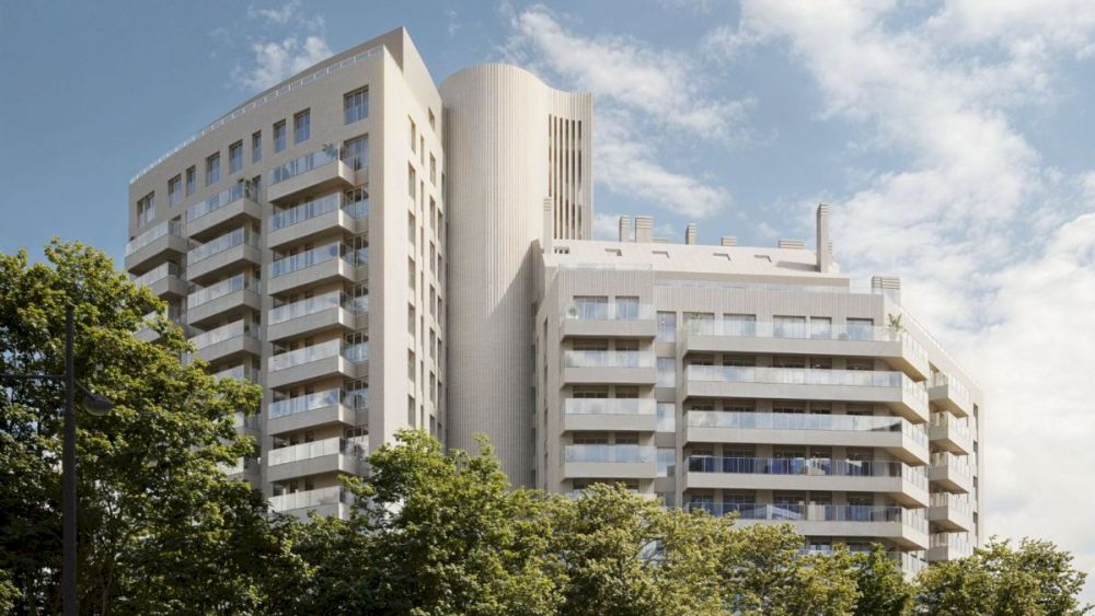 Nueva fachada edificio de Campanar