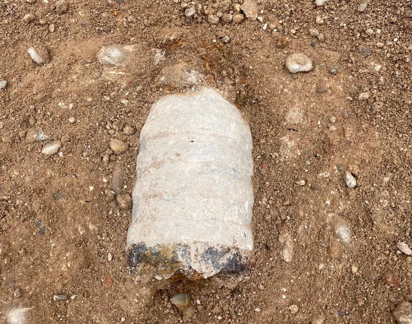 Imagen de archivo de un explosivo hallado en Valencia