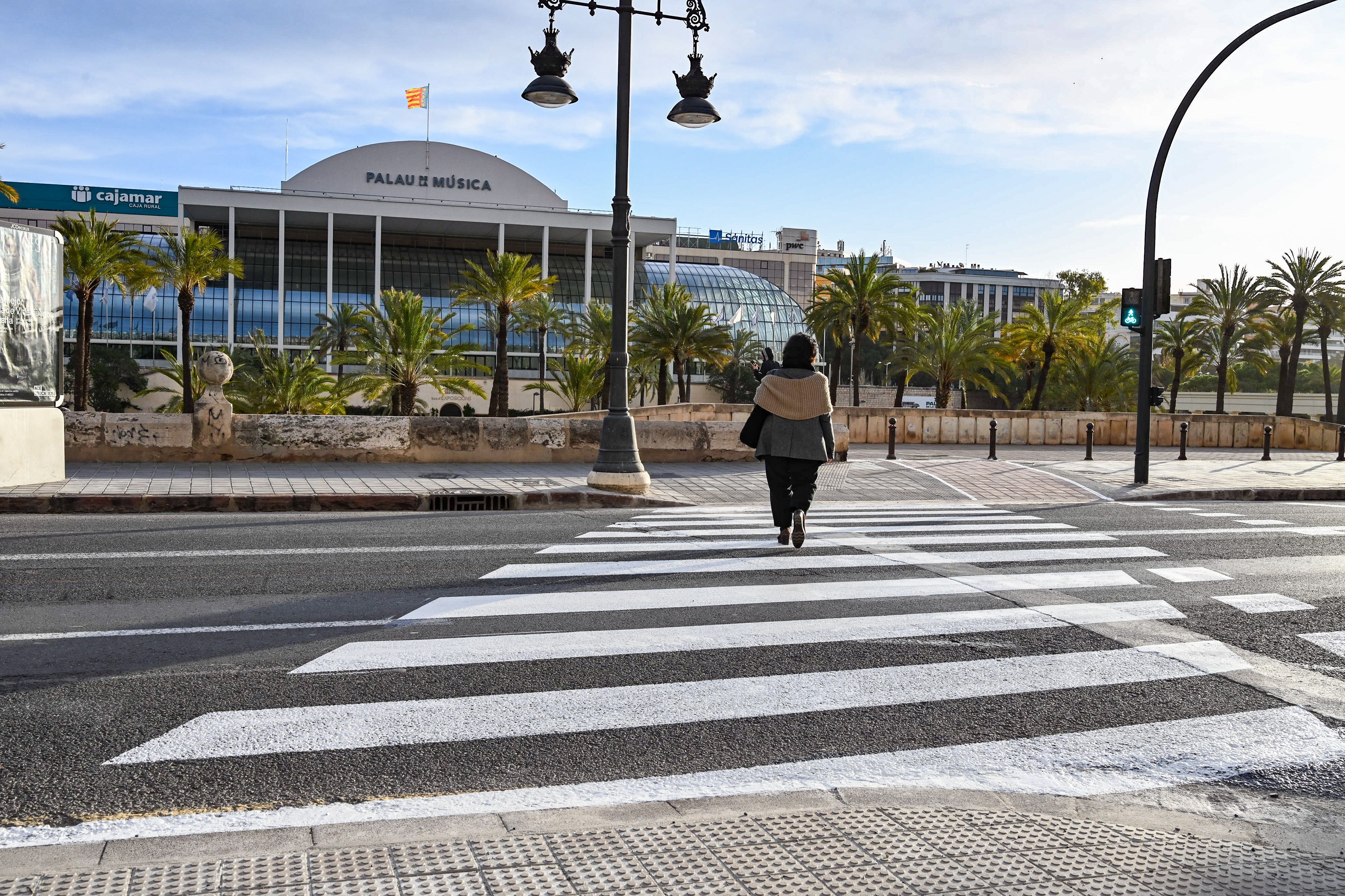 Una calle de la ciudad de Valencia