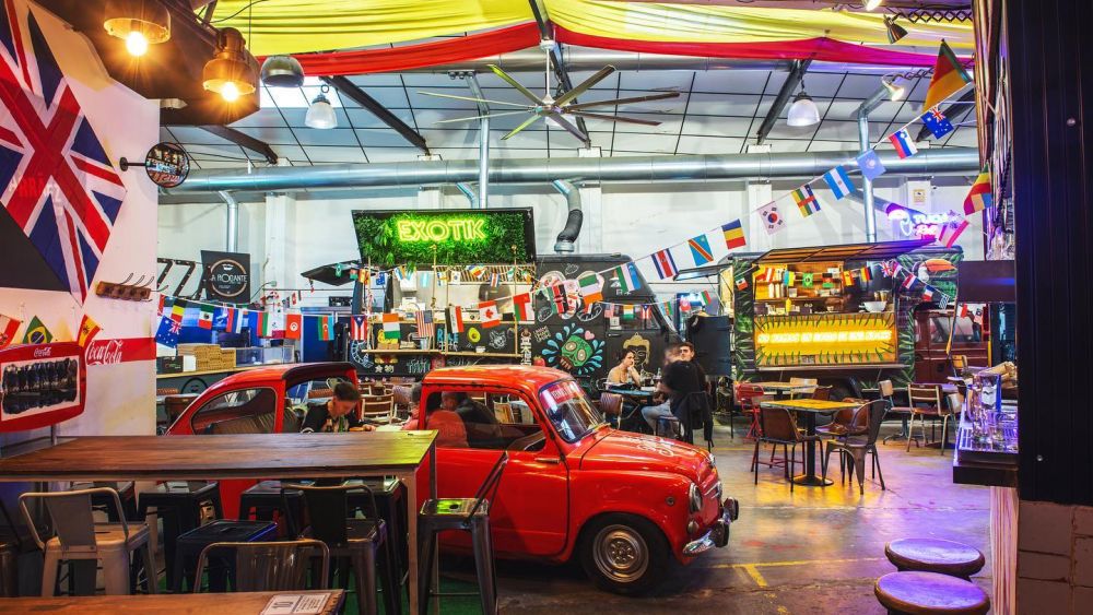 El Garaje Foodie, restaurante temático en Valencia