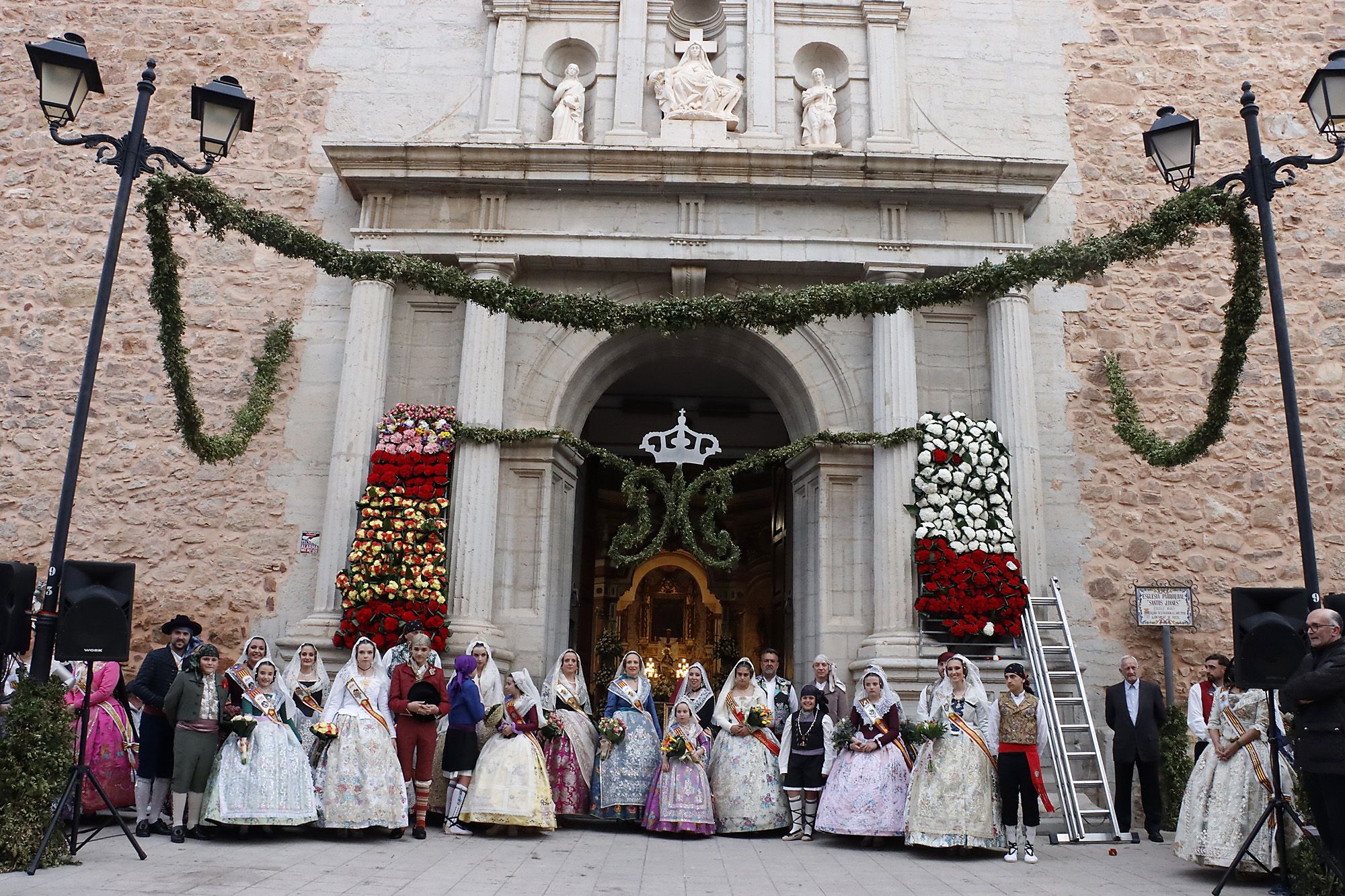 Ofrenda de Fallas en Puçol