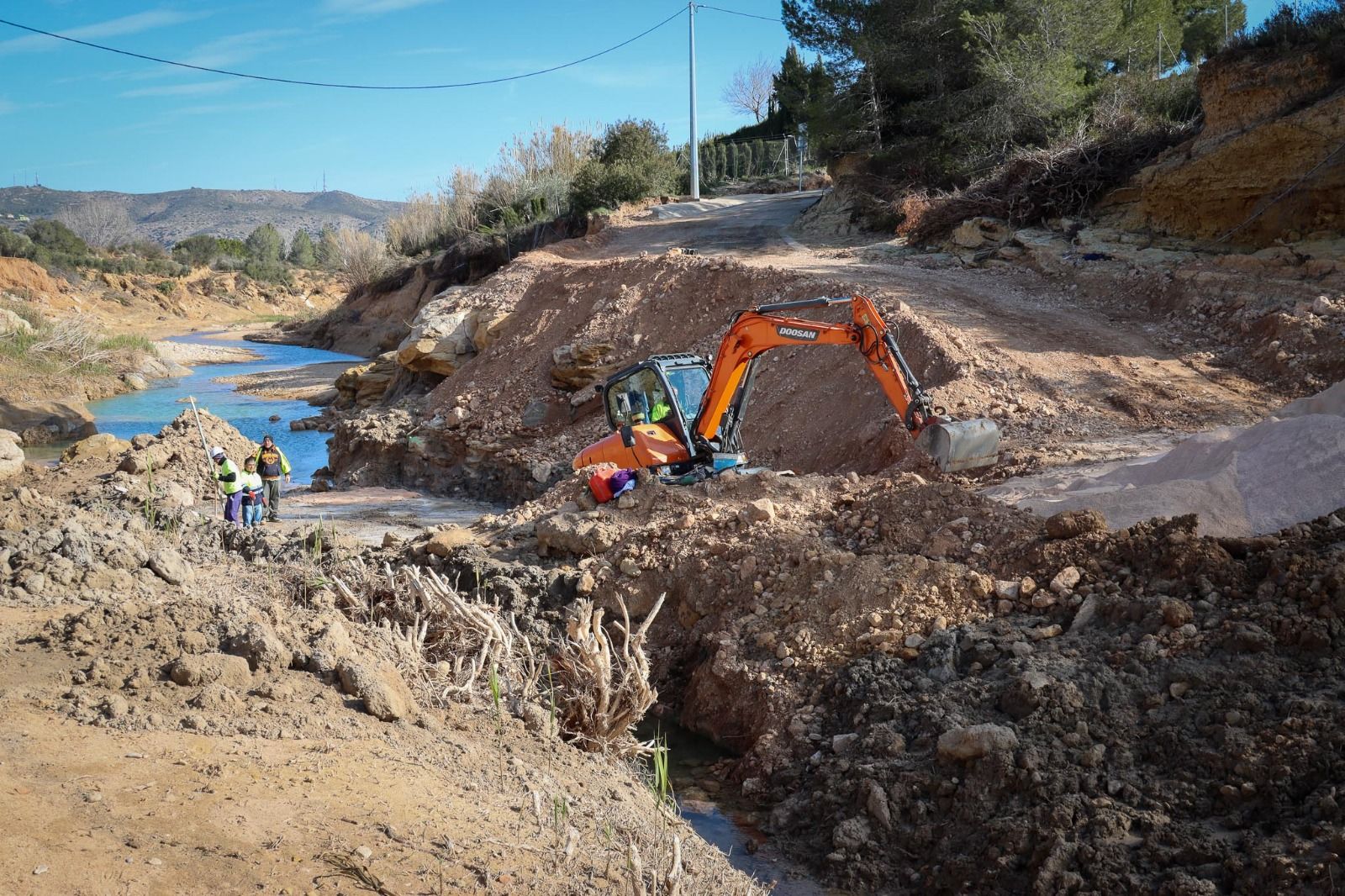 Barranc de l’Horteta en la Font de la Teula de Torrent