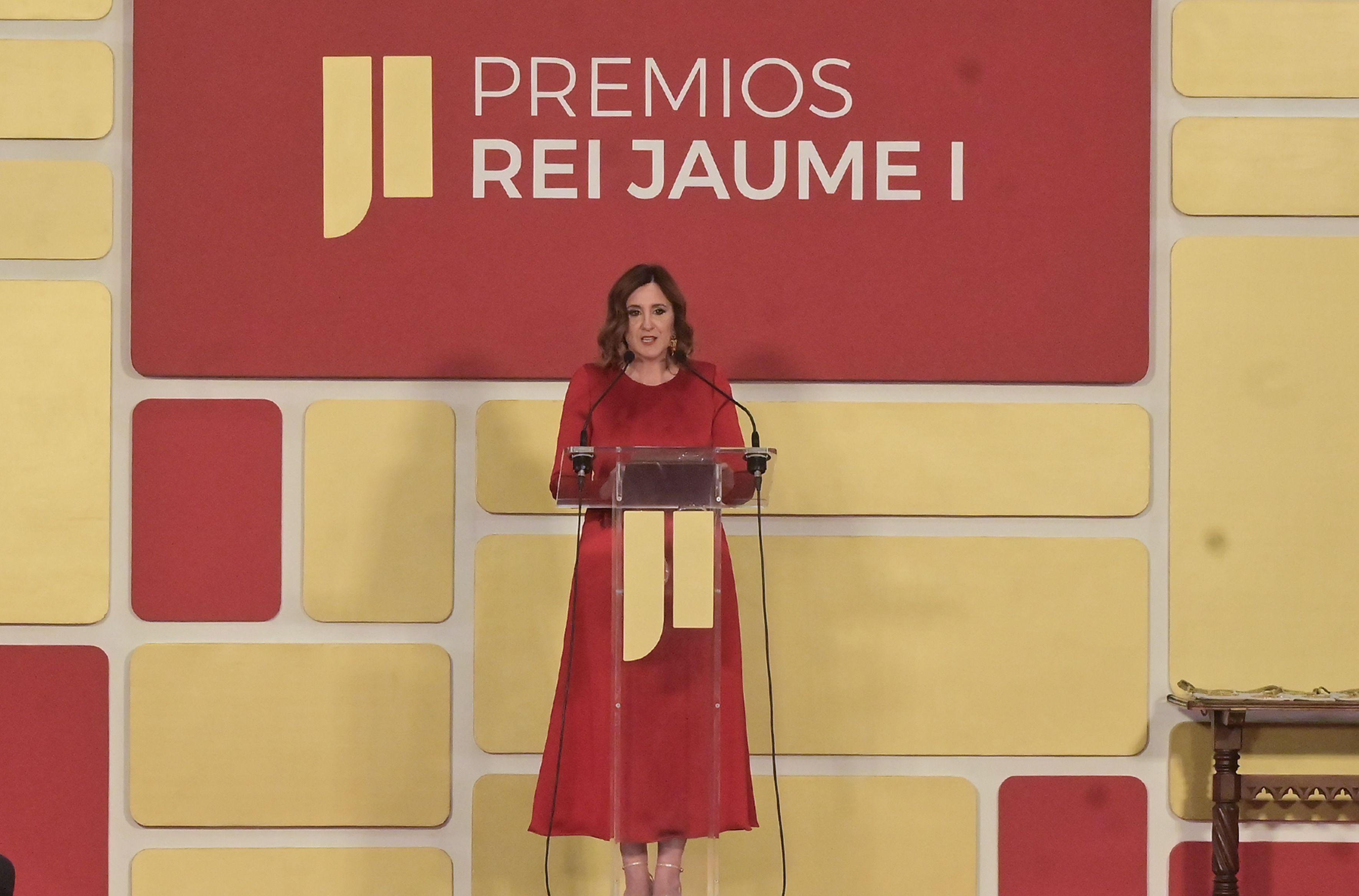 L'alcaldessa de València, María José Catalá, als Premis Jaume I
